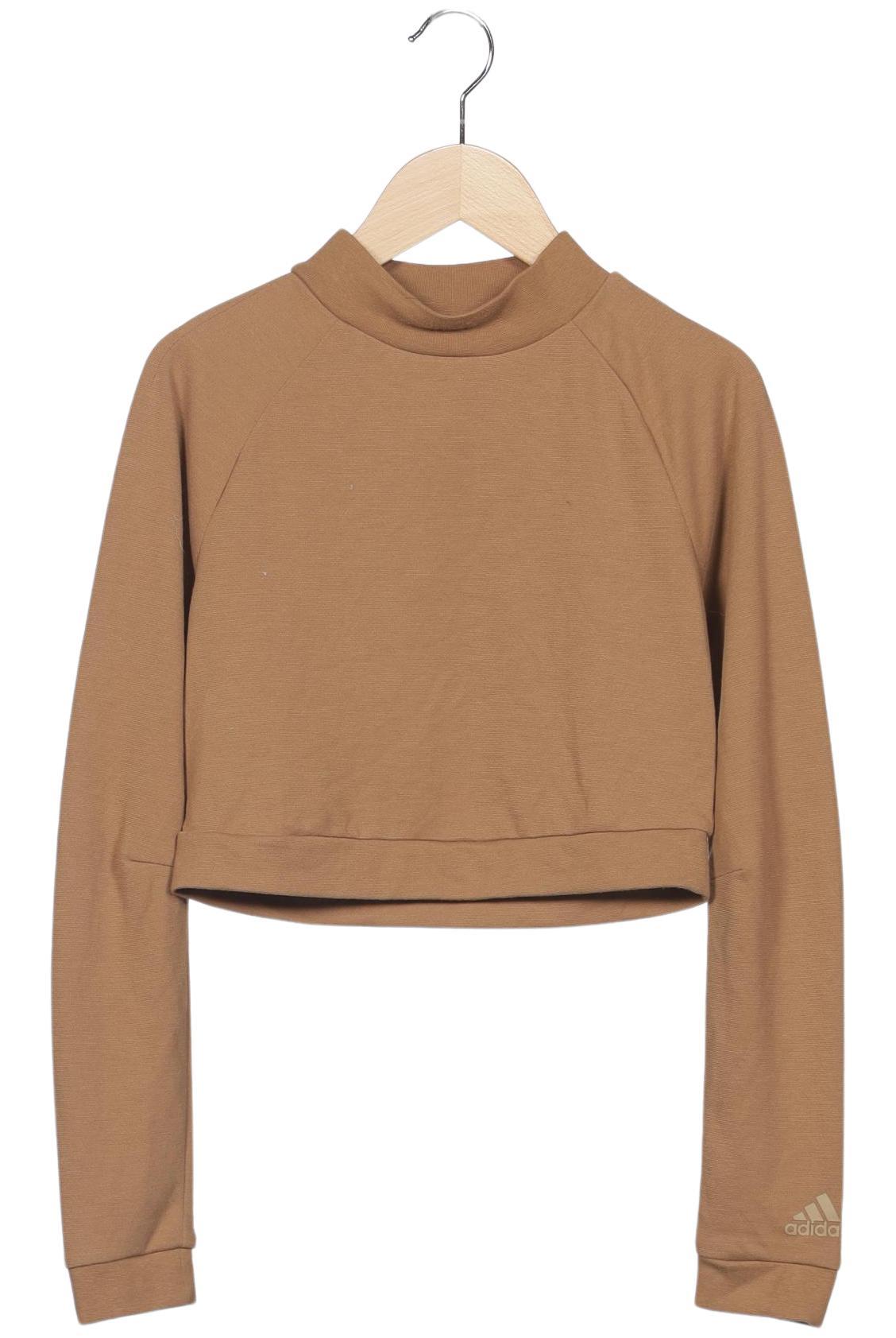 

adidas Damen Sweatshirt, braun, Gr. 34