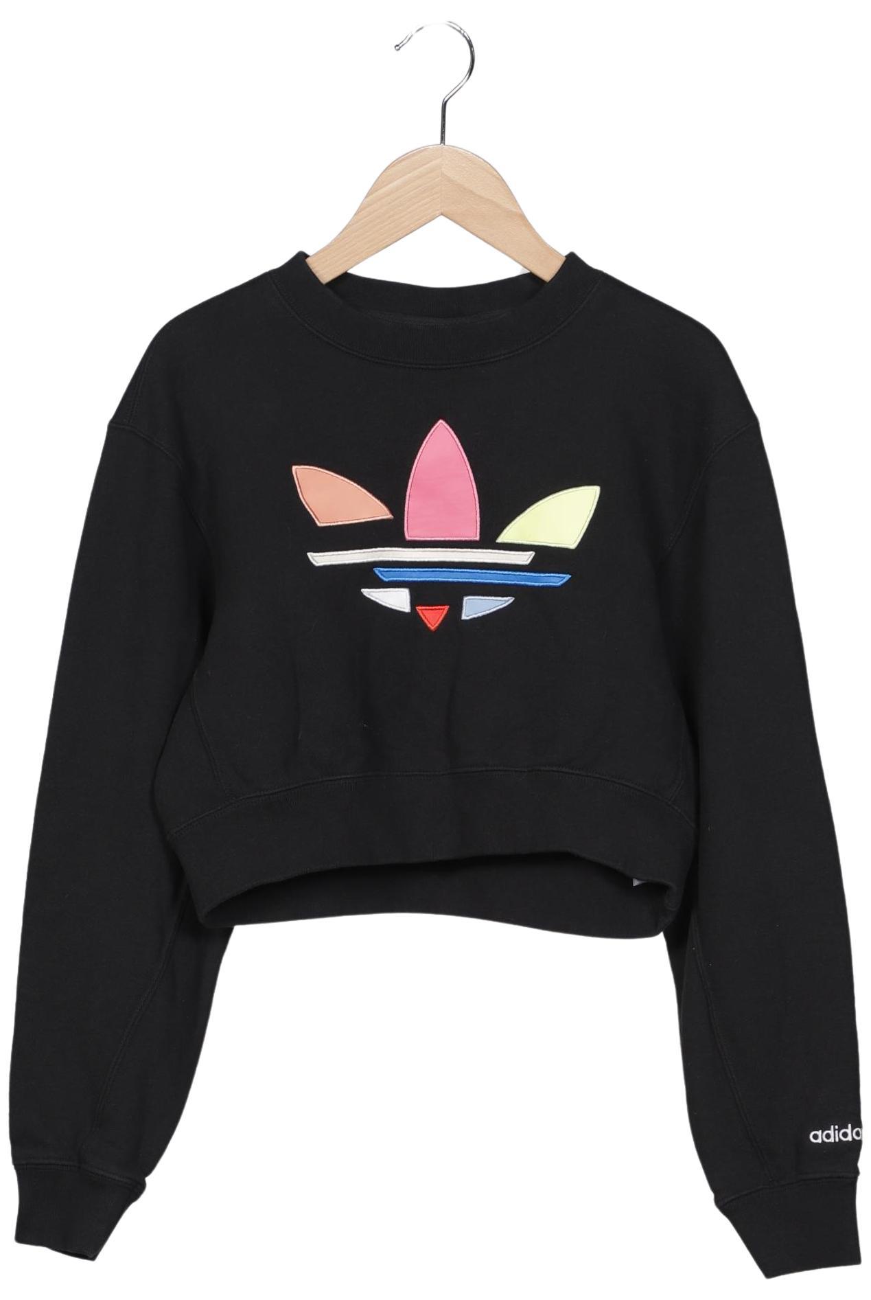 

adidas Damen Sweatshirt, schwarz, Gr. 34
