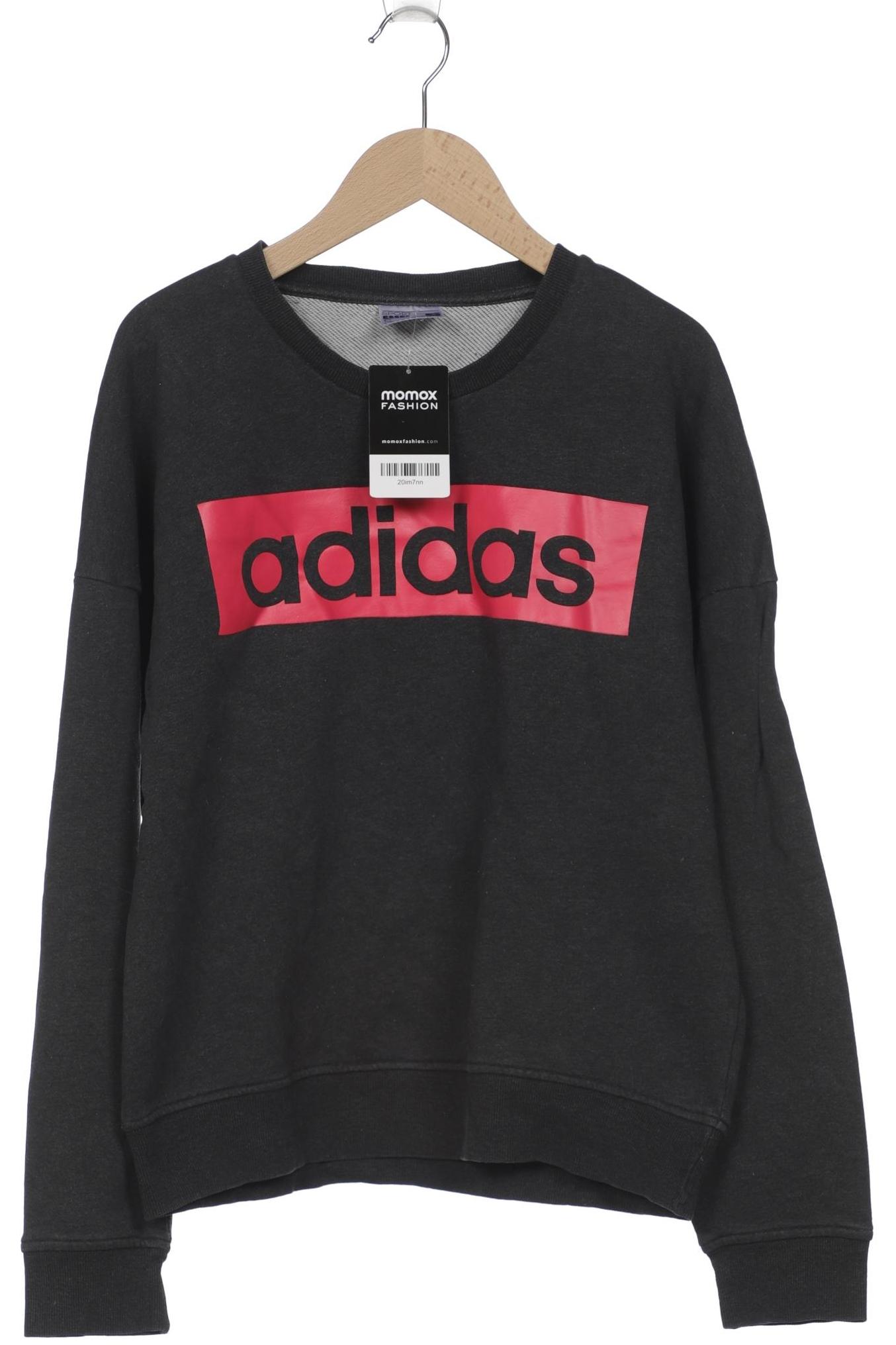 

adidas Damen Sweatshirt, grau, Gr. 34