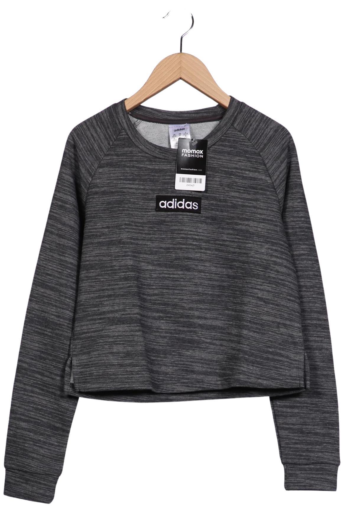

adidas Damen Sweatshirt, grau, Gr. 34
