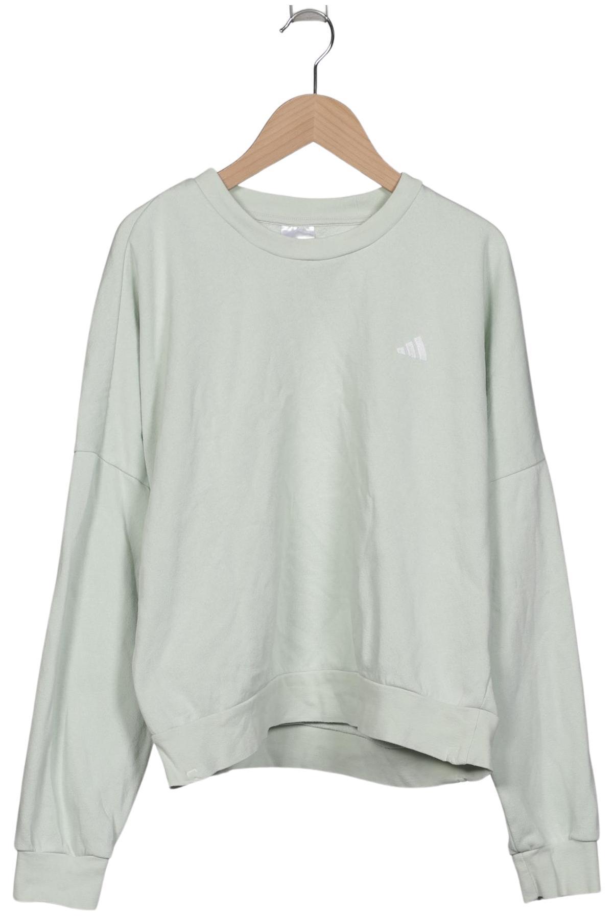 

adidas Damen Sweatshirt, hellgrün, Gr. 38