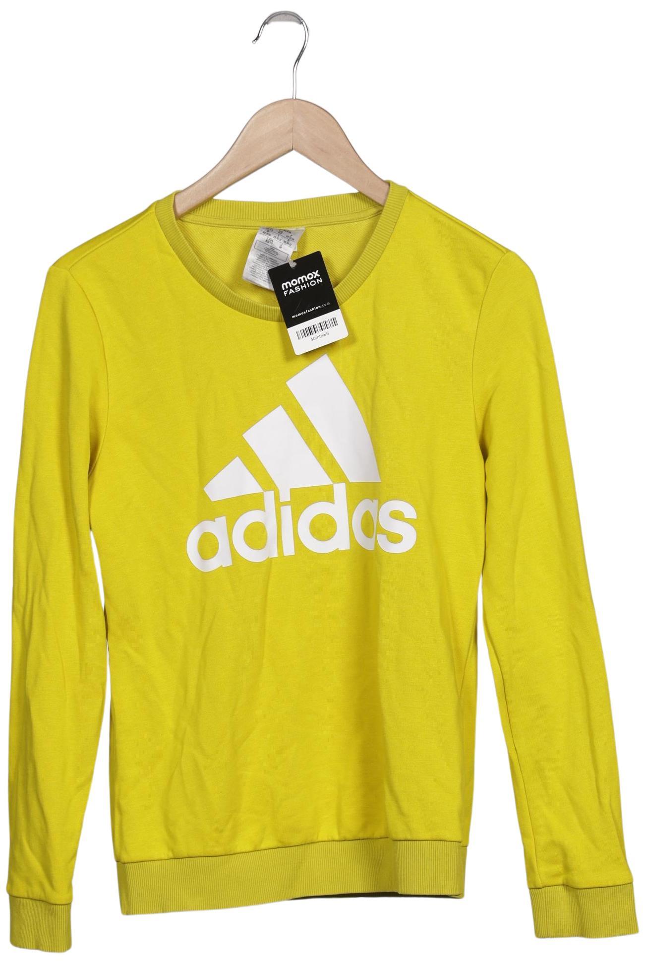 

adidas Damen Sweatshirt, gelb, Gr. 34