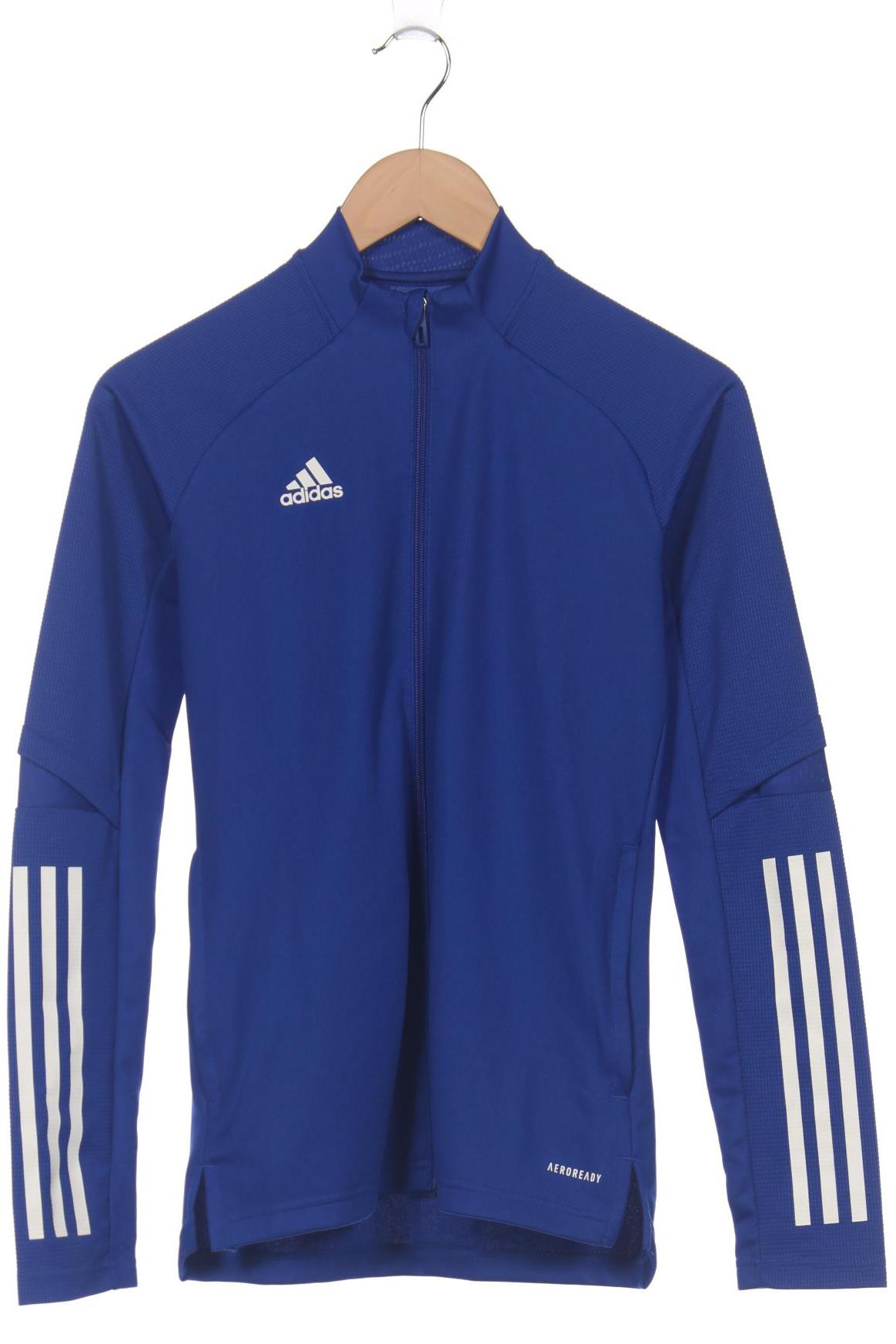 

adidas Damen Sweatshirt, blau, Gr. 34