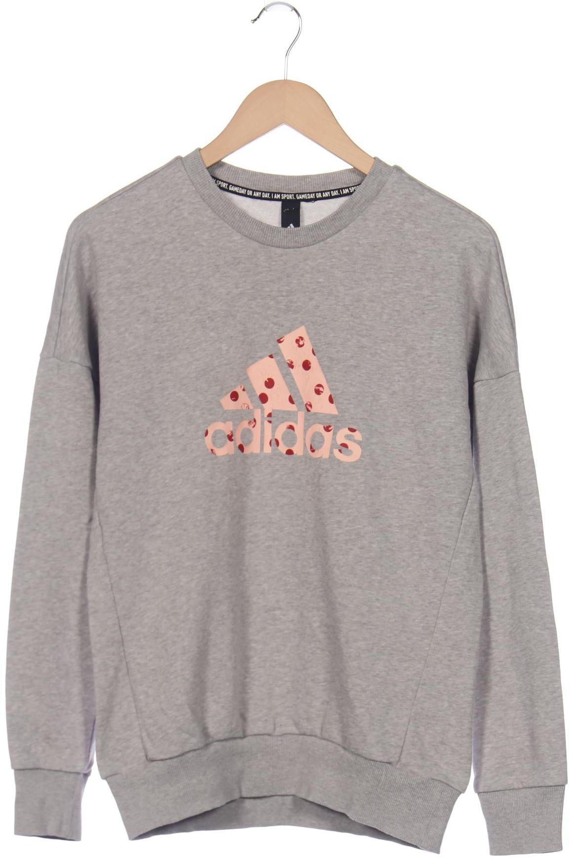 

adidas Damen Sweatshirt, grau, Gr. 42