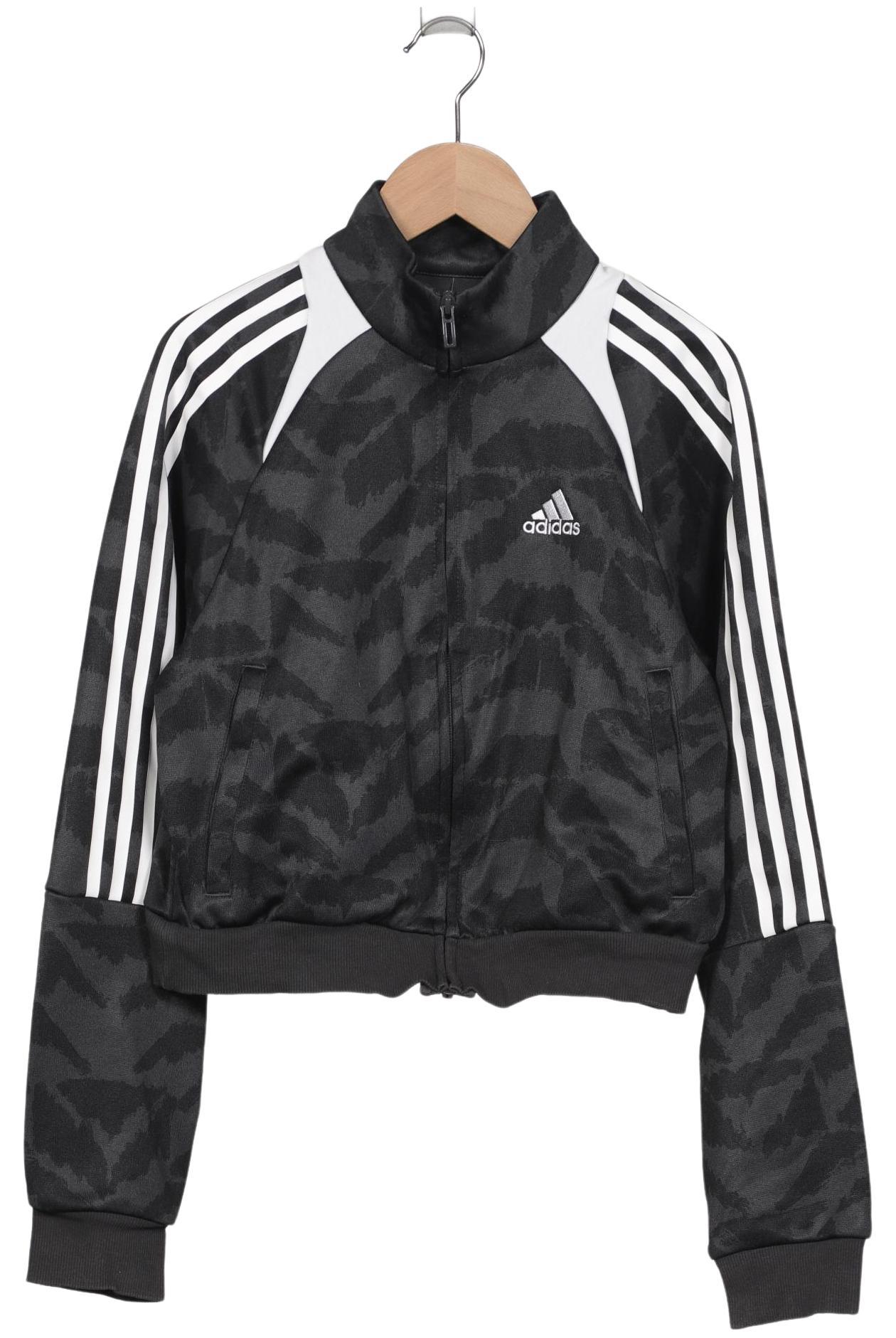 

adidas Damen Sweatshirt, grau, Gr. 34