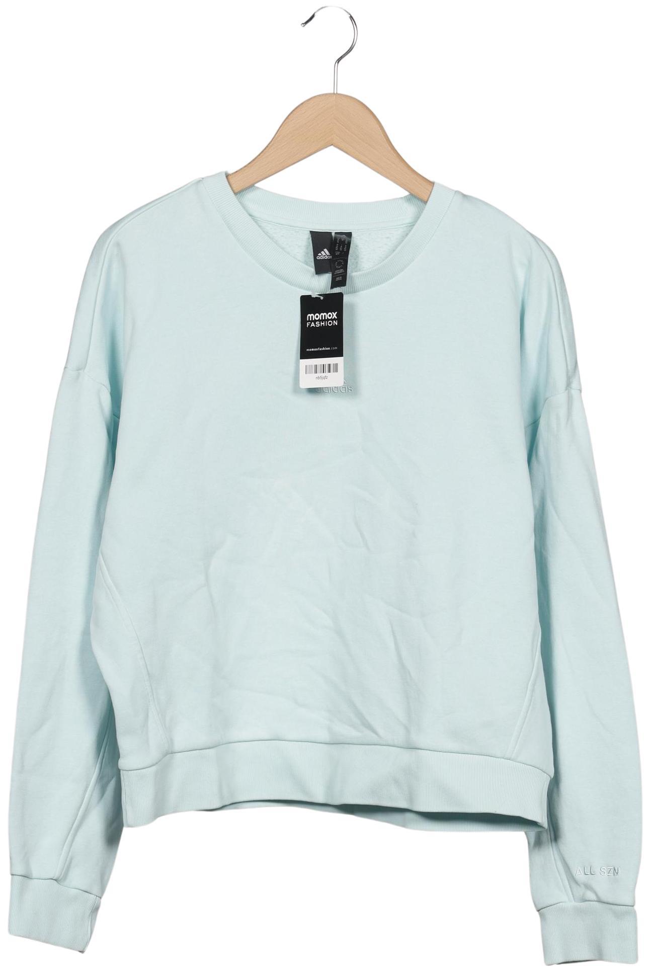 

adidas Damen Sweatshirt, hellblau, Gr. 38