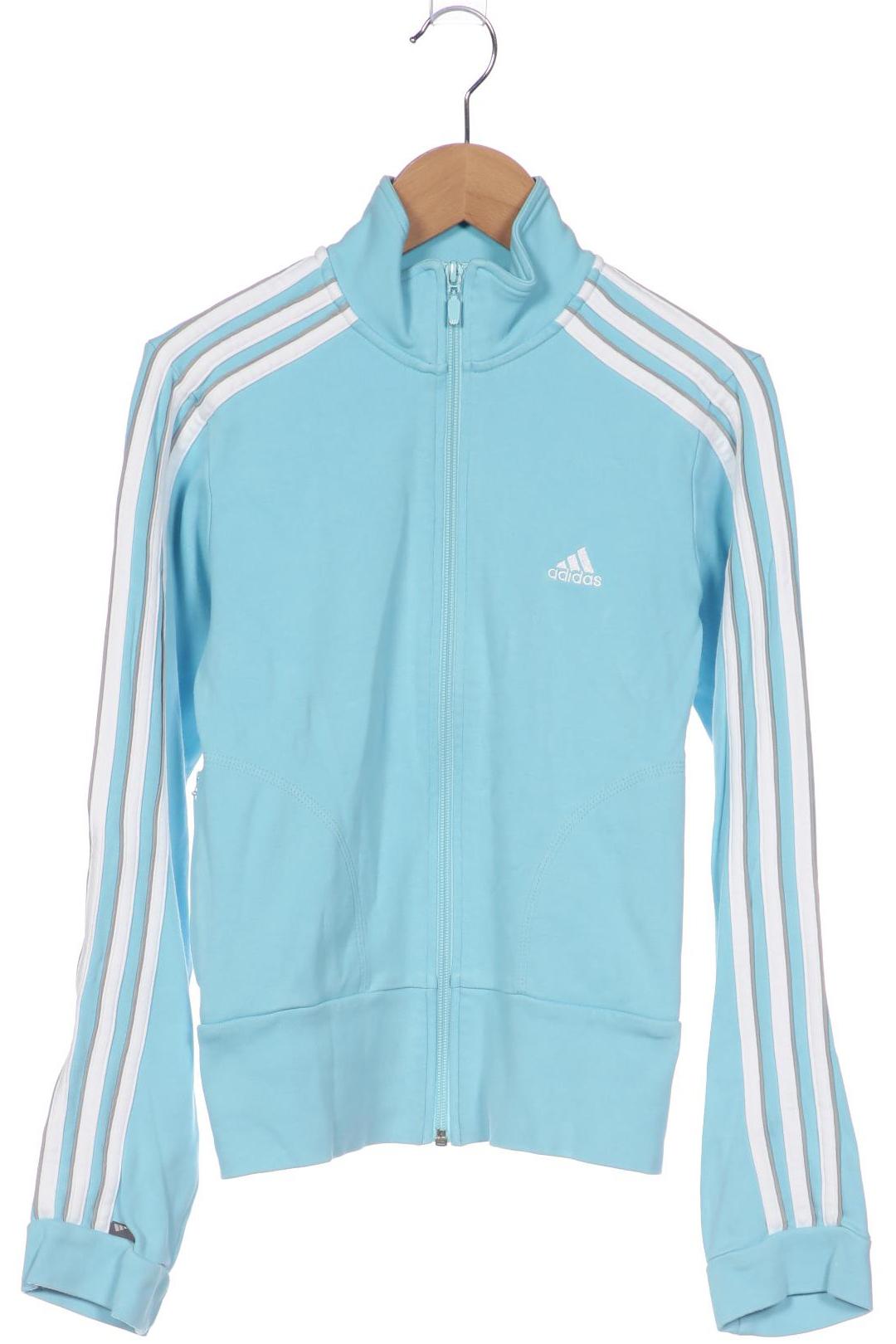 

adidas Damen Sweatshirt, hellblau, Gr. 34