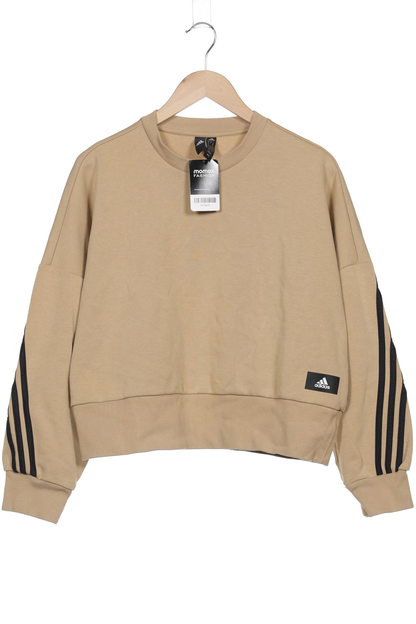 

adidas Damen Sweatshirt, beige, Gr. 38