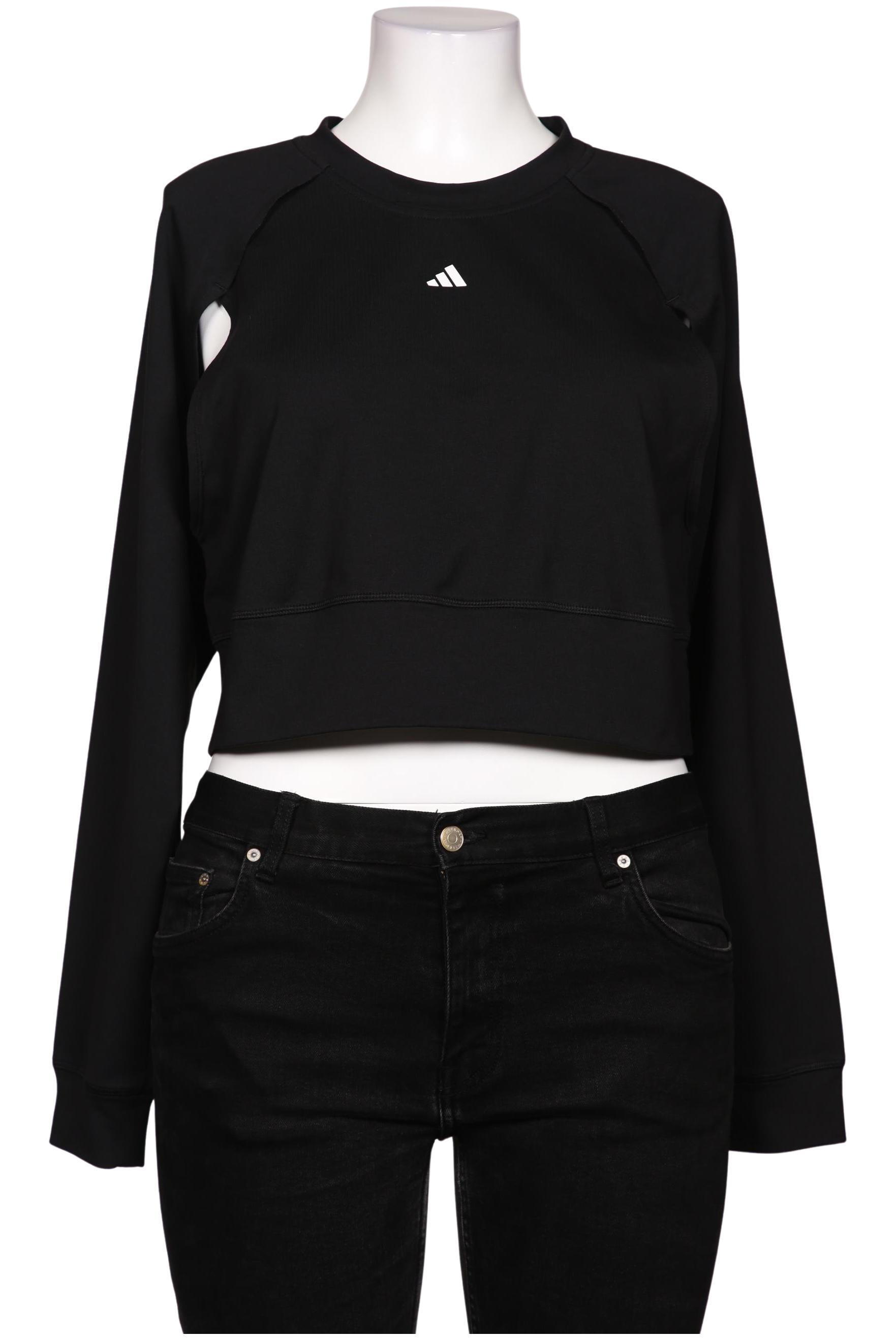 

adidas Damen Sweatshirt, schwarz, Gr. 36