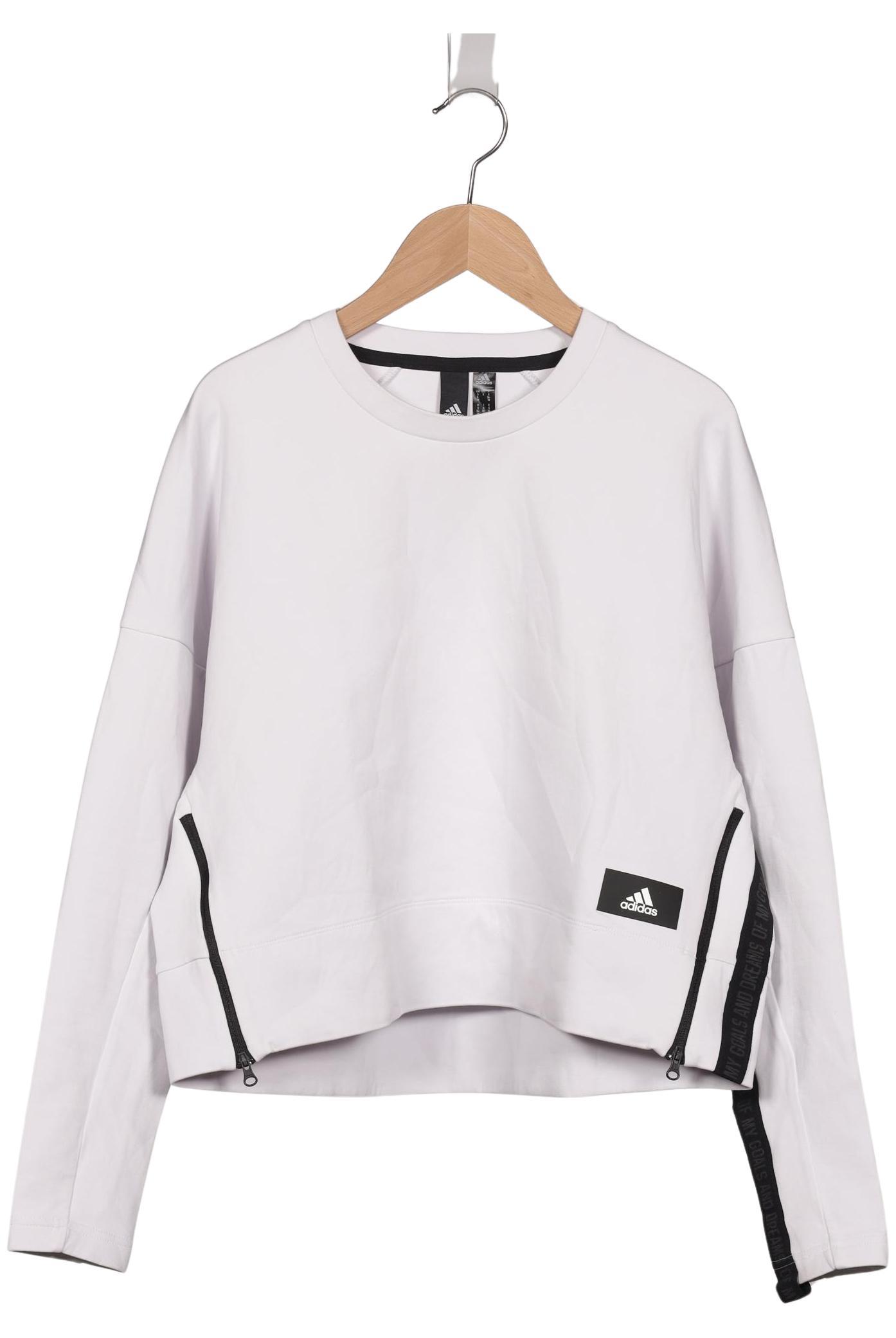 

adidas Damen Sweatshirt, weiß, Gr. 36