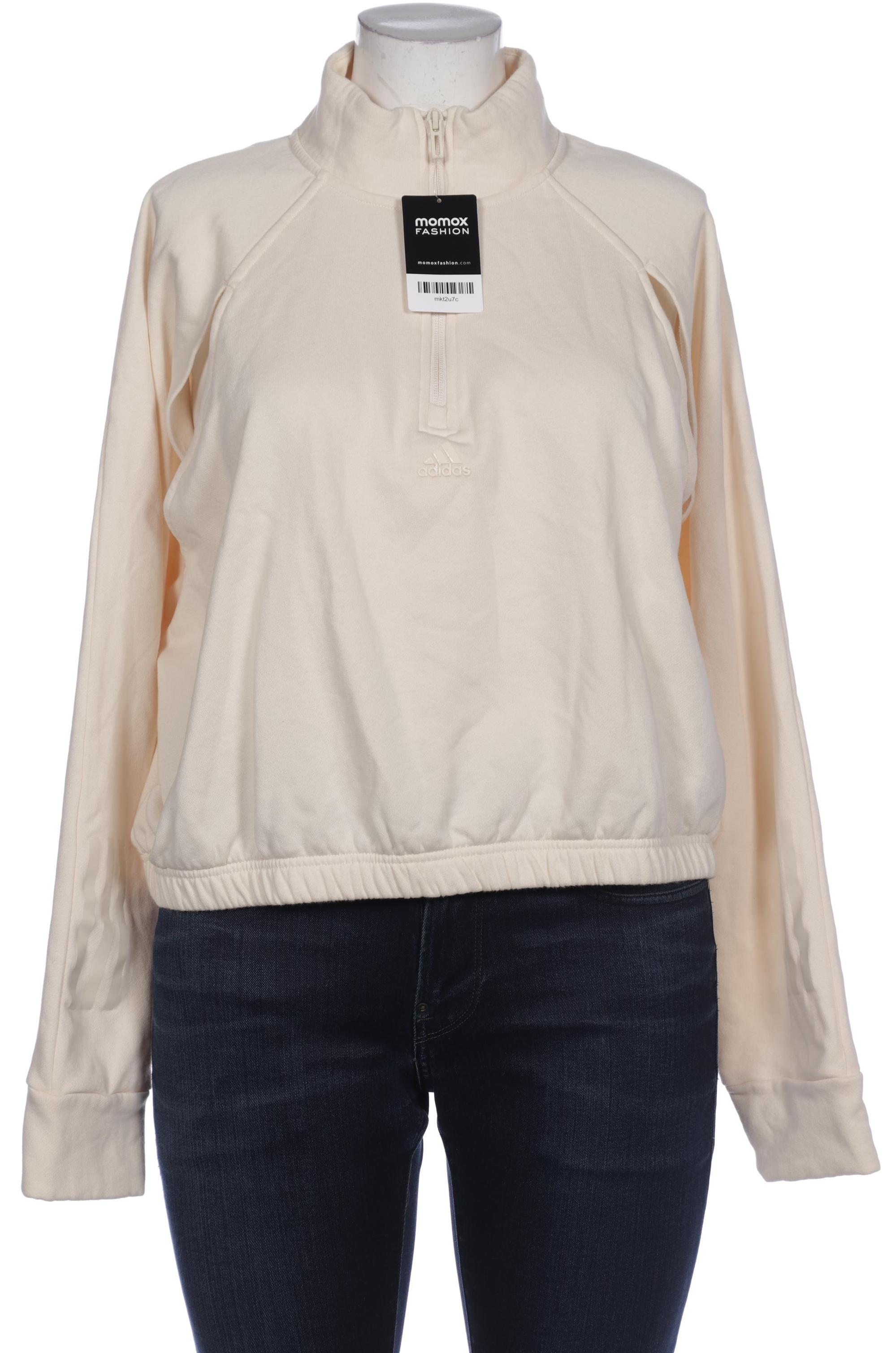 

adidas Damen Sweatshirt, cremeweiß, Gr. 44