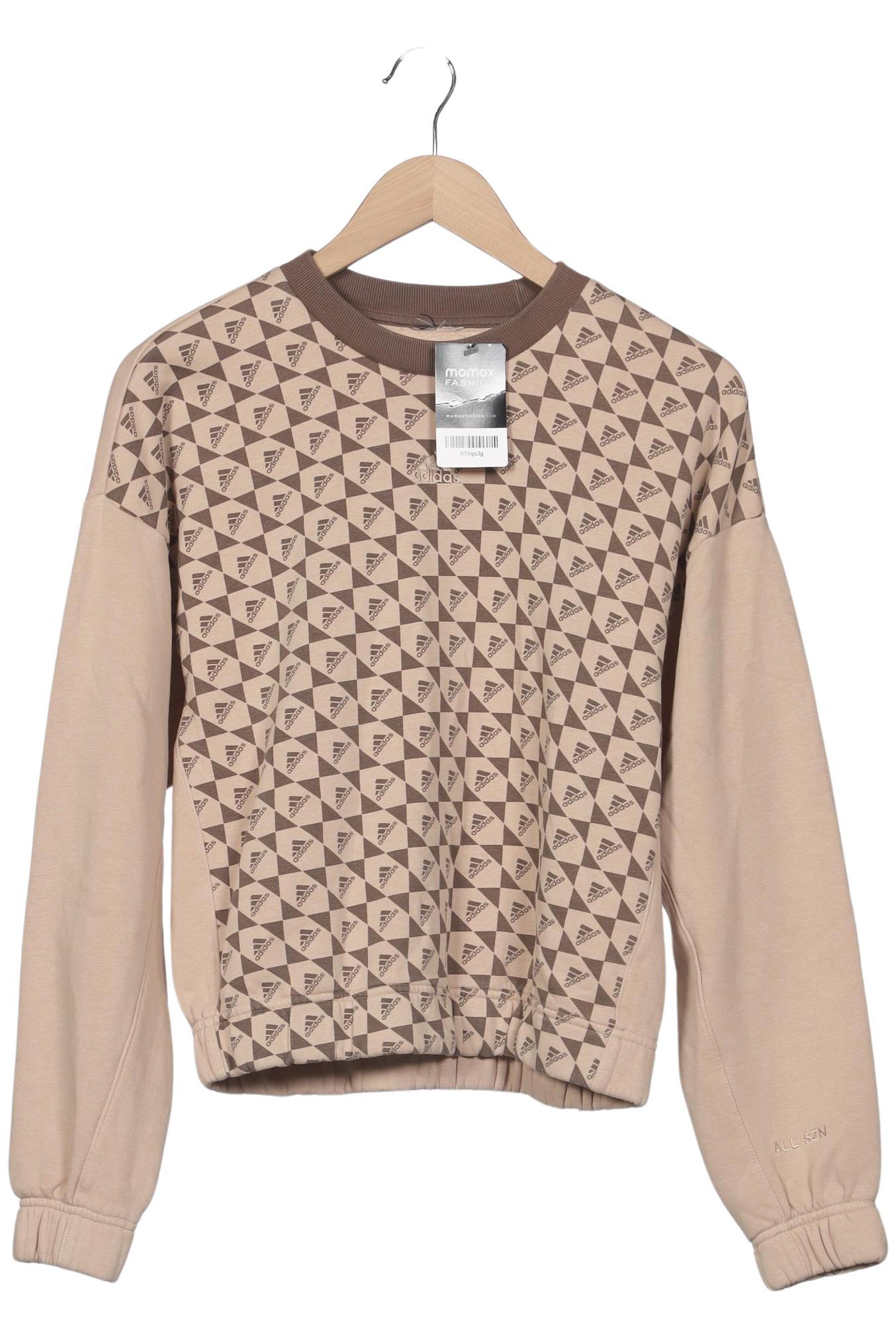 

adidas Damen Sweatshirt, beige, Gr. 38