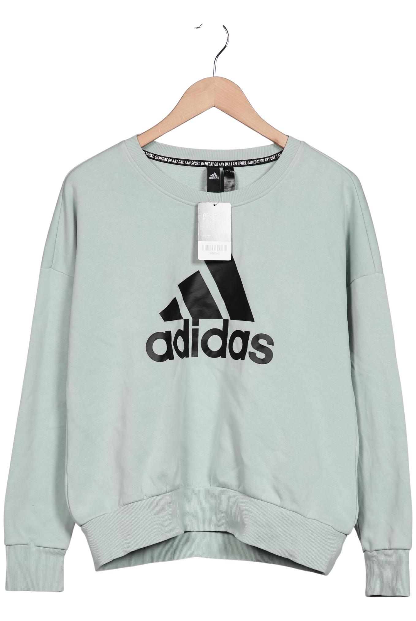 

adidas Damen Sweatshirt, hellgrün, Gr. 38