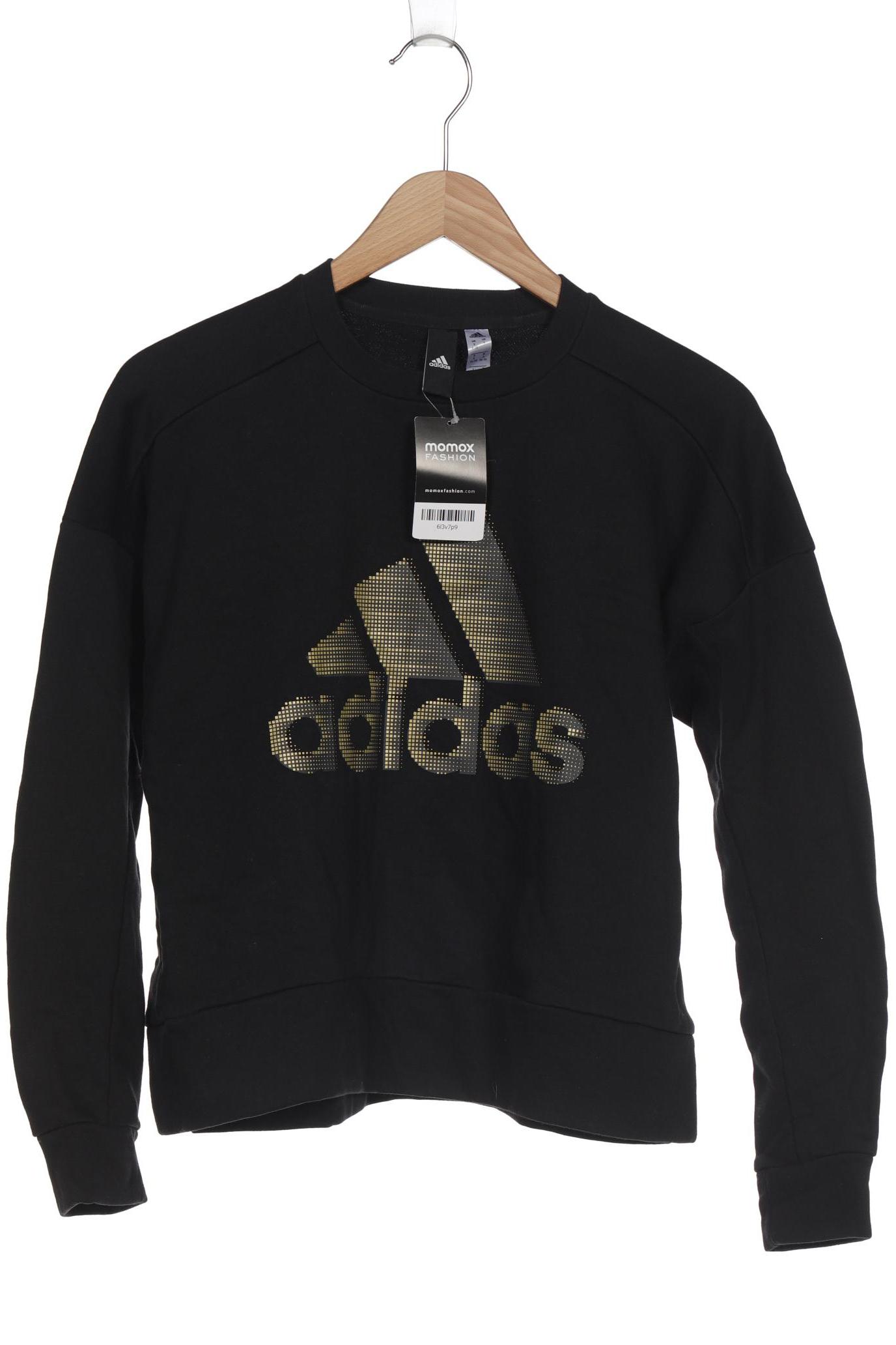 

adidas Damen Sweatshirt, schwarz, Gr. 34