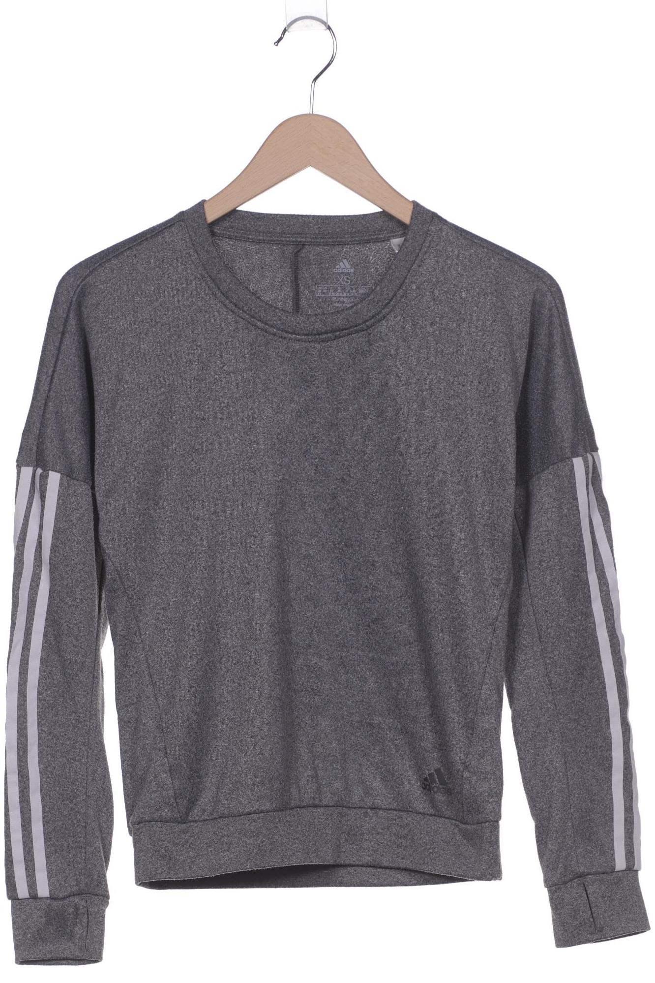 

adidas Damen Sweatshirt, grau, Gr. 34