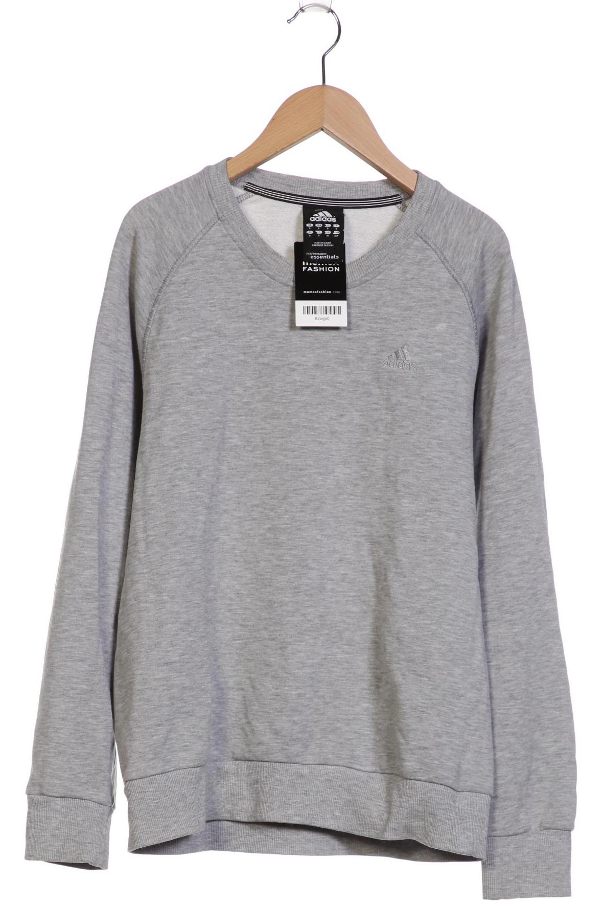 

adidas Damen Sweatshirt, grau, Gr. 36