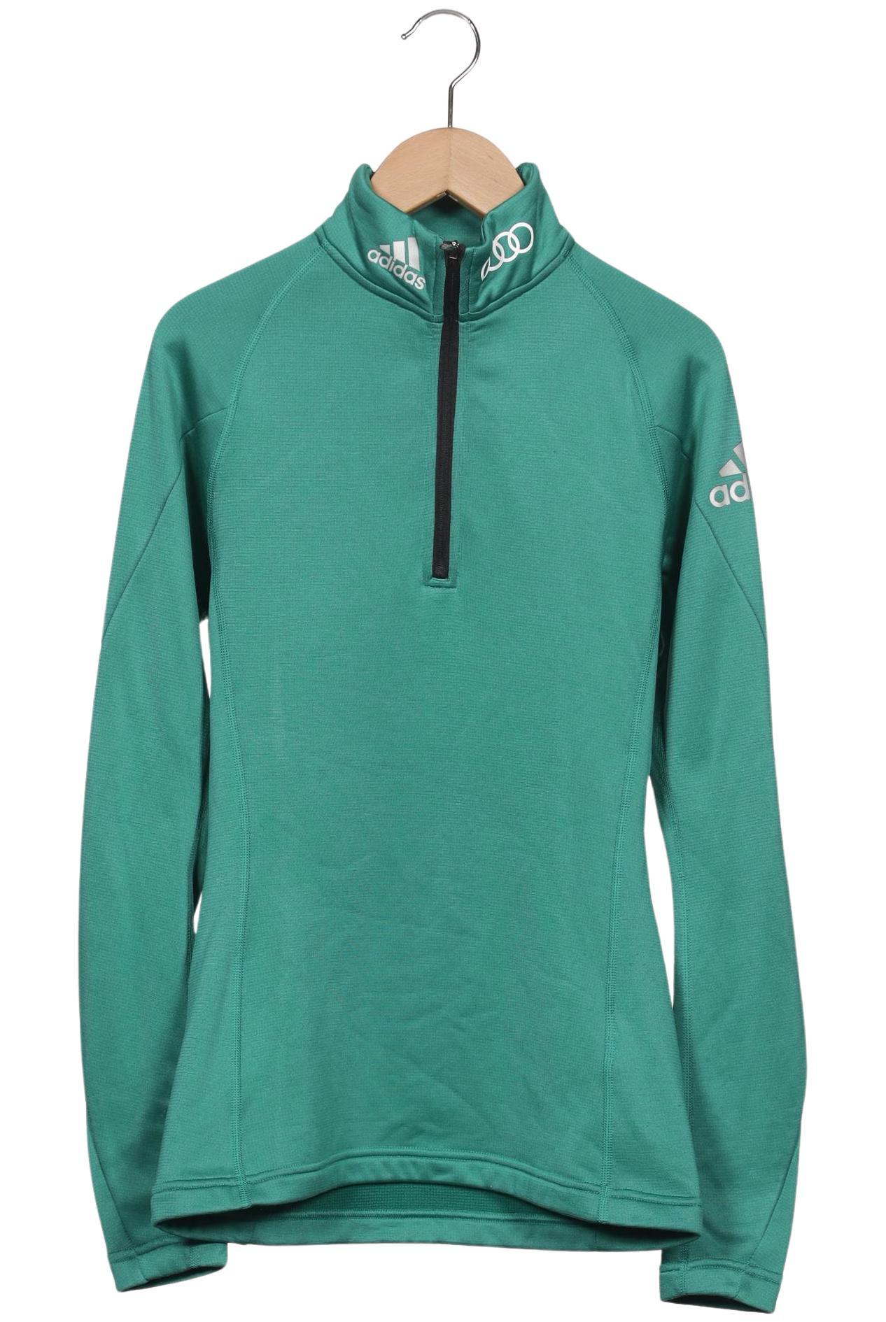 

adidas Damen Sweatshirt, grün, Gr. 34