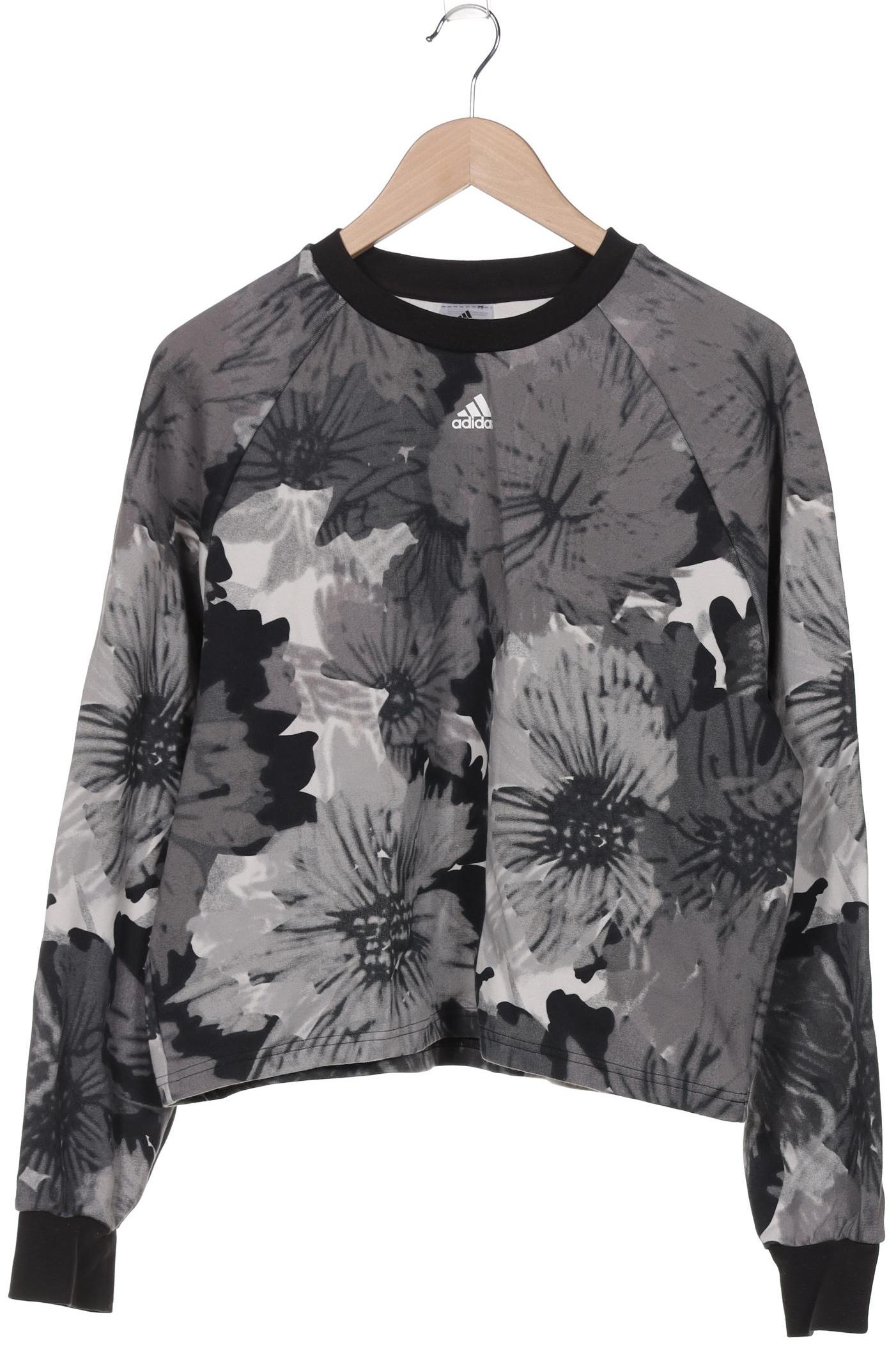 

adidas Damen Sweatshirt, grau, Gr. 38