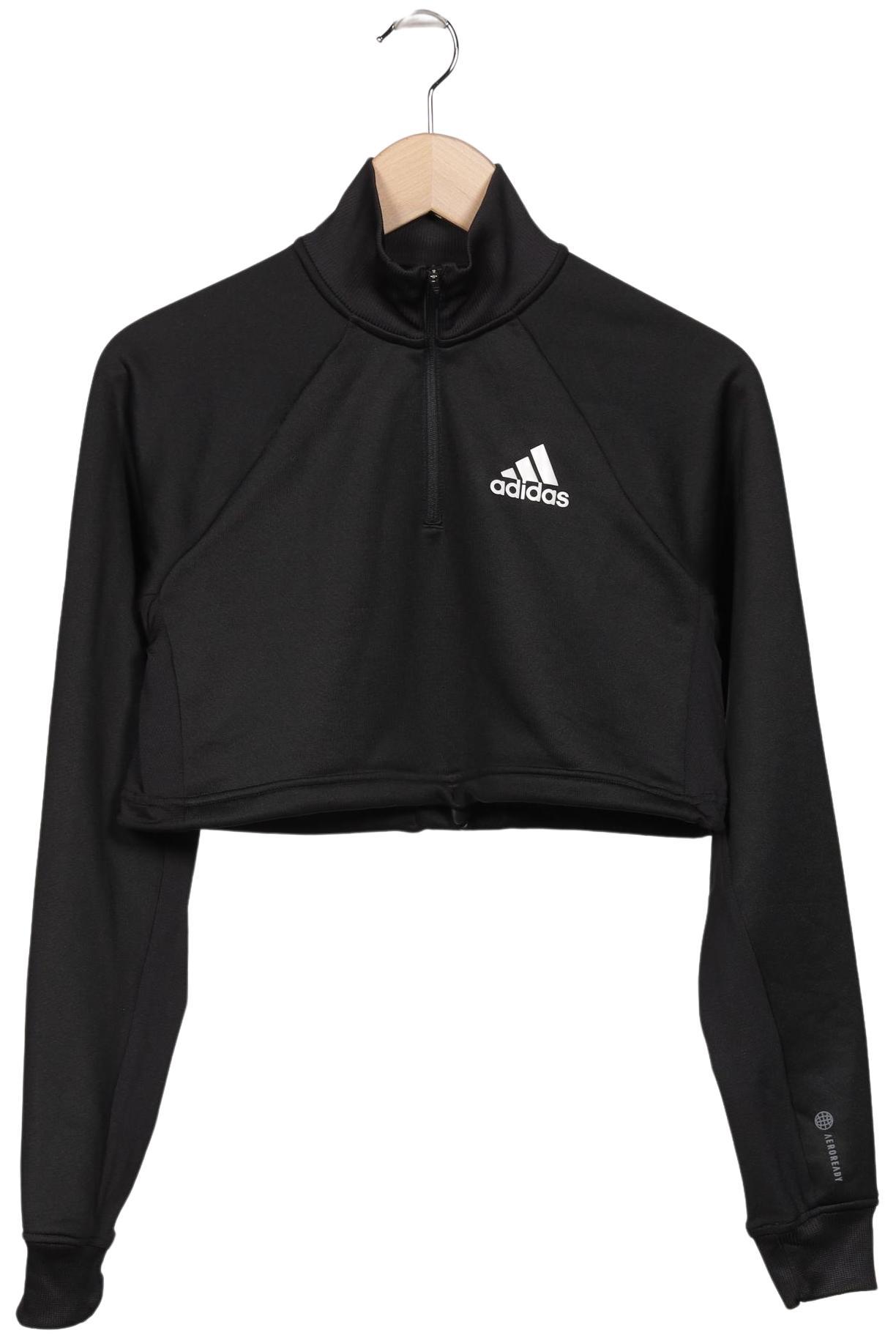 

adidas Damen Sweatshirt, schwarz, Gr. 34