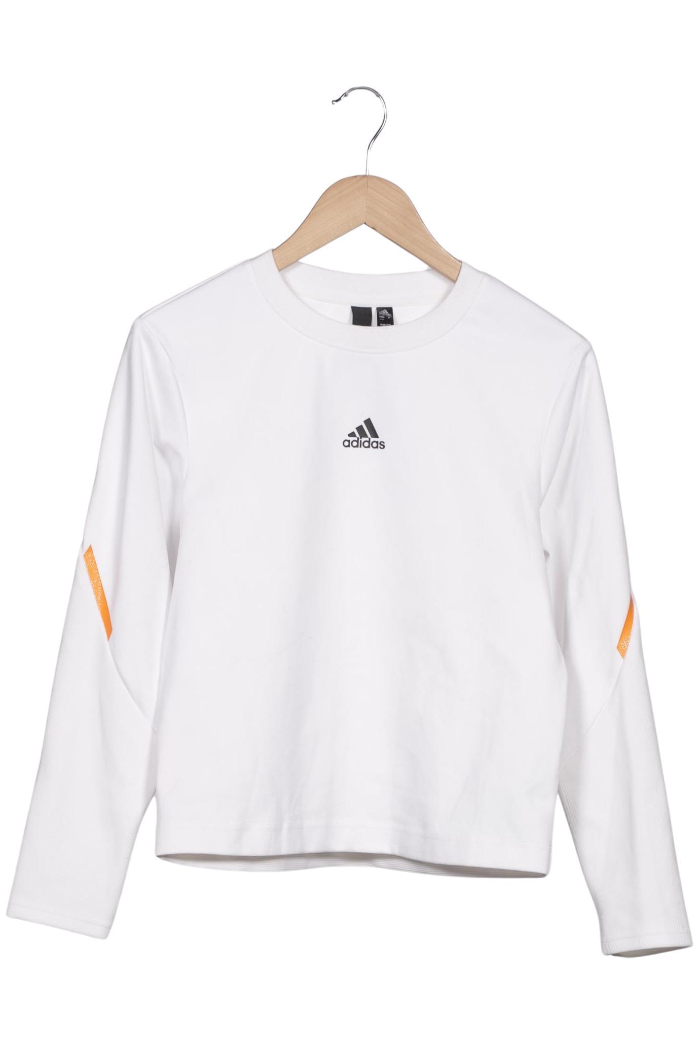 

adidas Damen Sweatshirt, weiß, Gr. 34