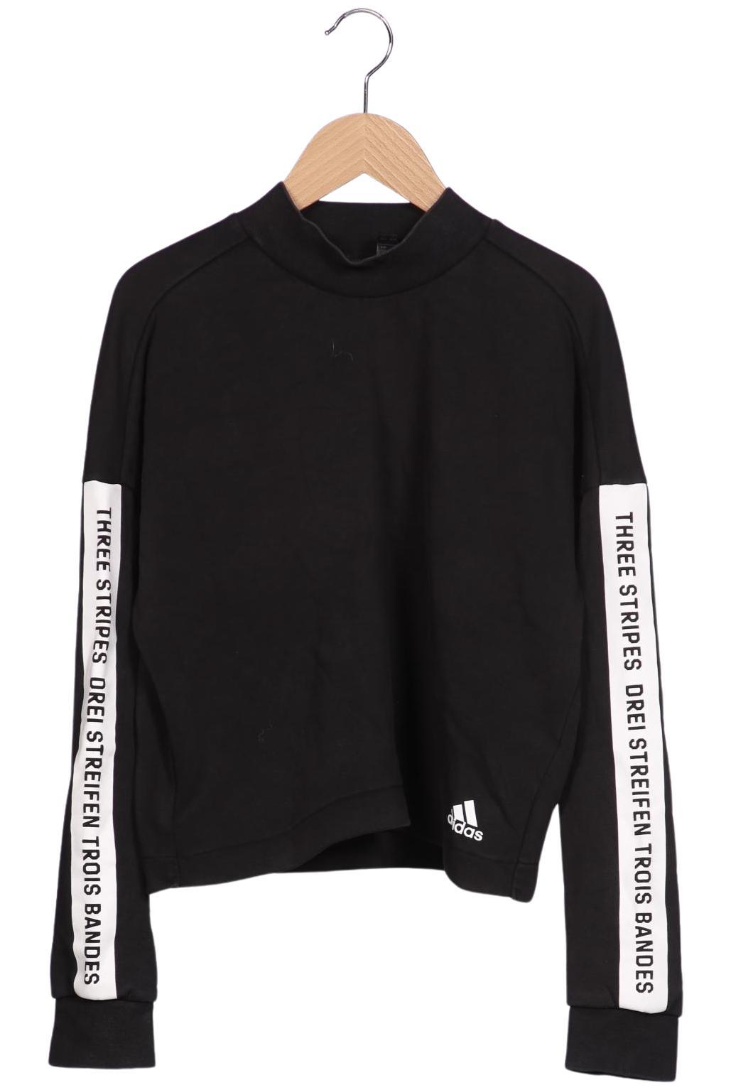 

adidas Damen Sweatshirt, schwarz, Gr. 36