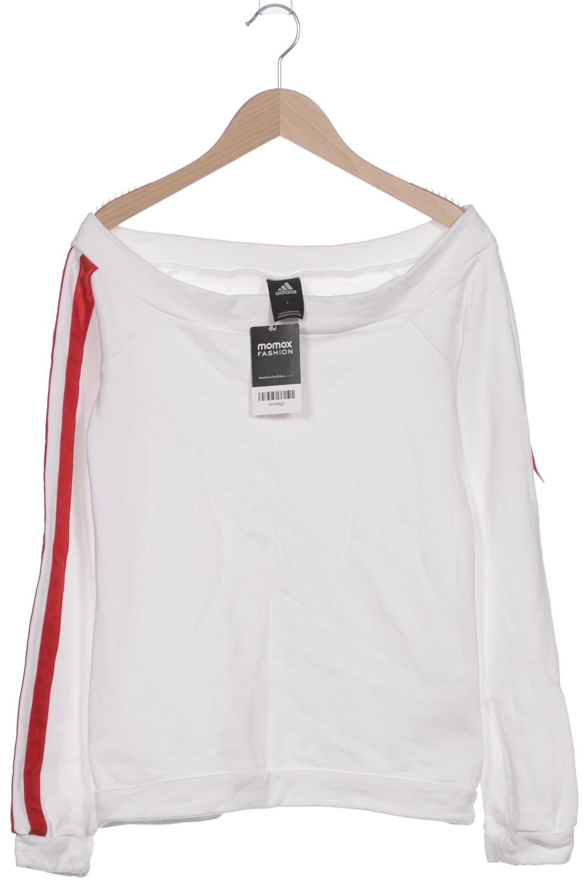 

adidas Damen Sweatshirt, weiß, Gr. 42