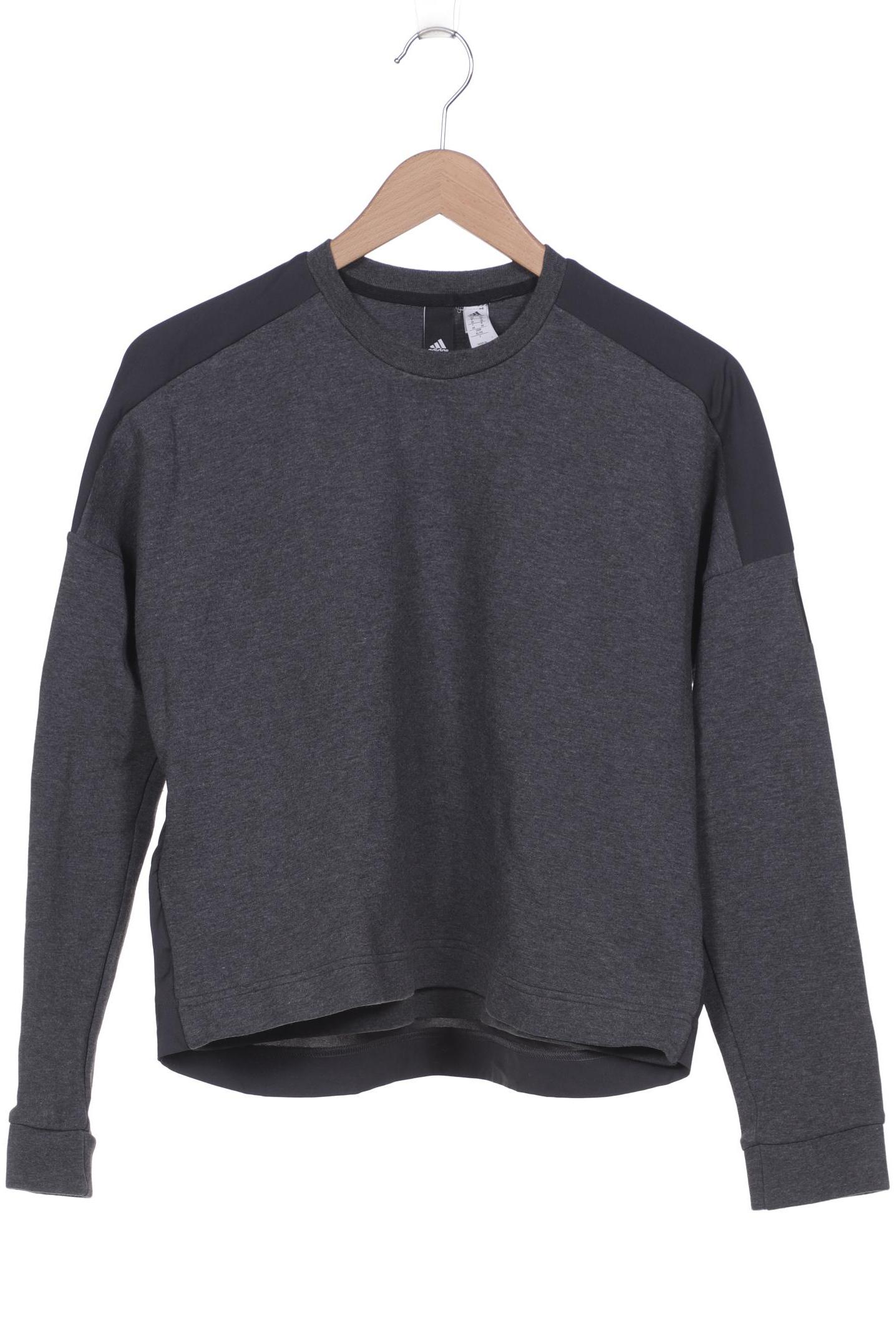

adidas Damen Sweatshirt, grau, Gr. 48