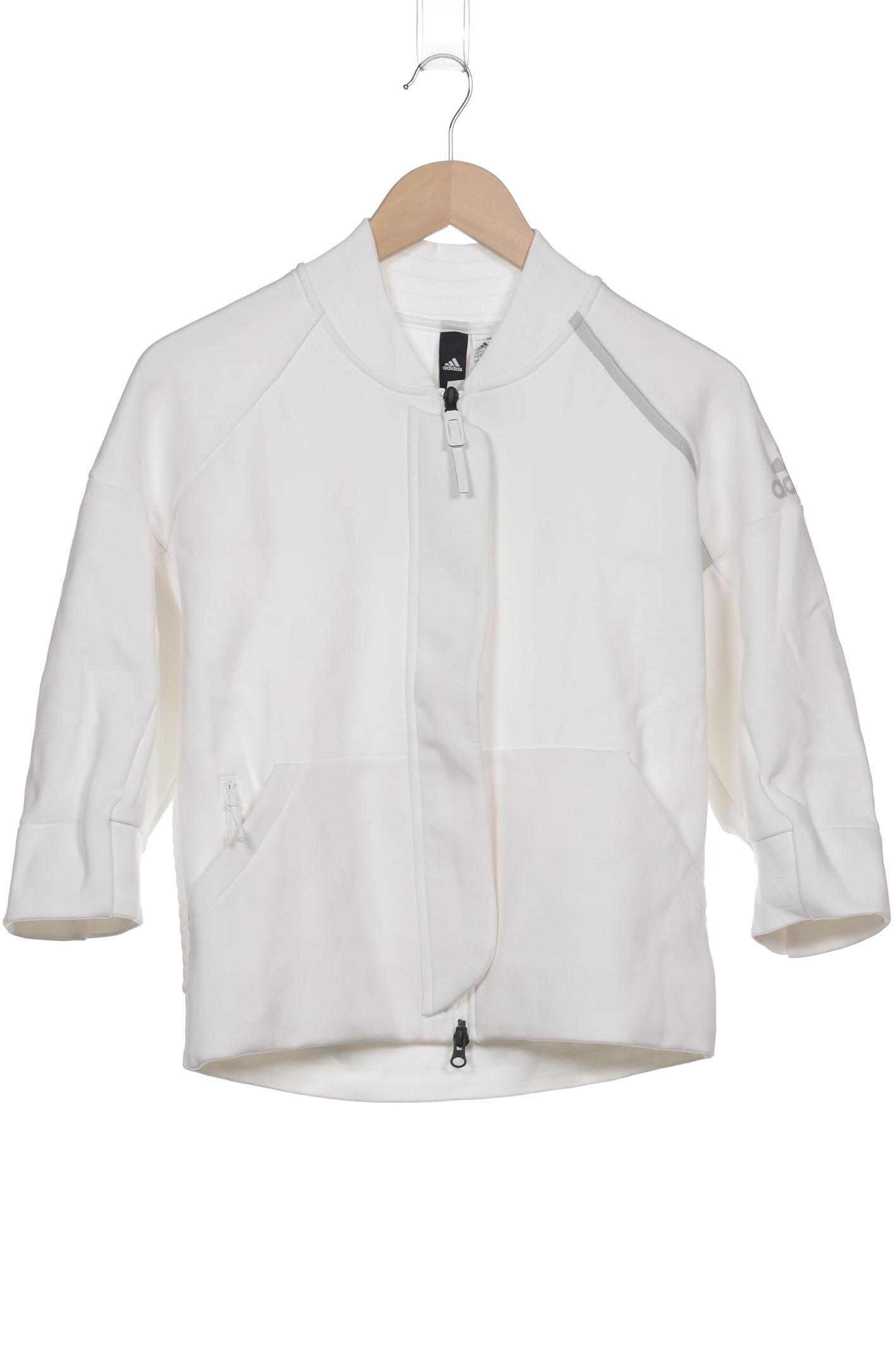 

adidas Damen Sweatshirt, weiß, Gr. 36