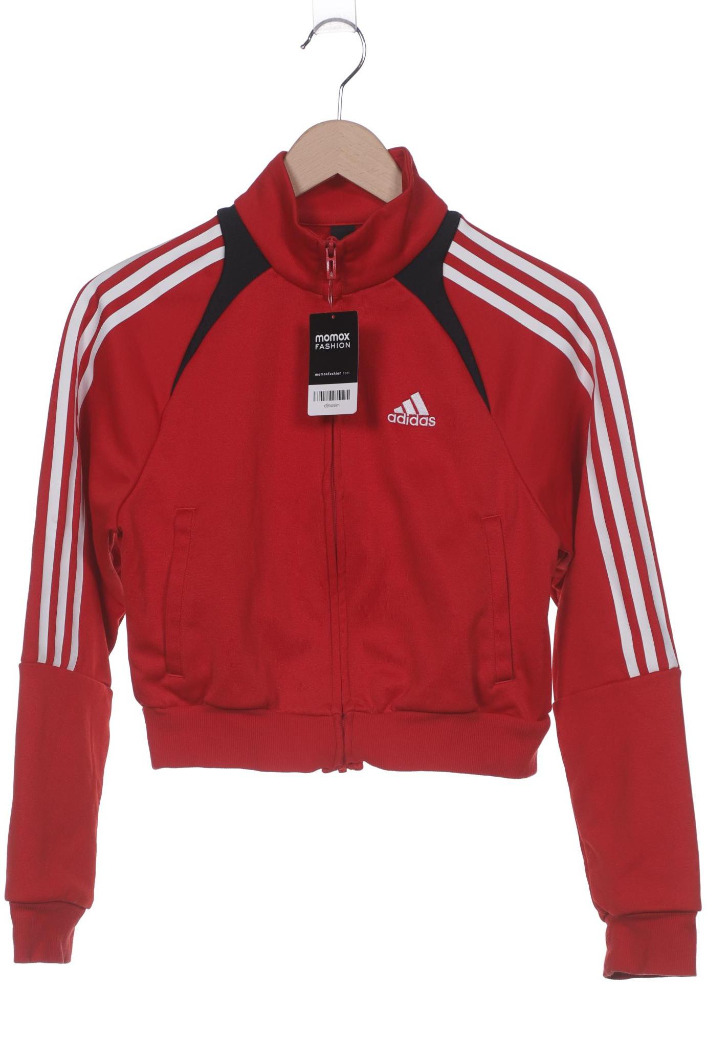 

adidas Damen Sweatshirt, rot, Gr. 34