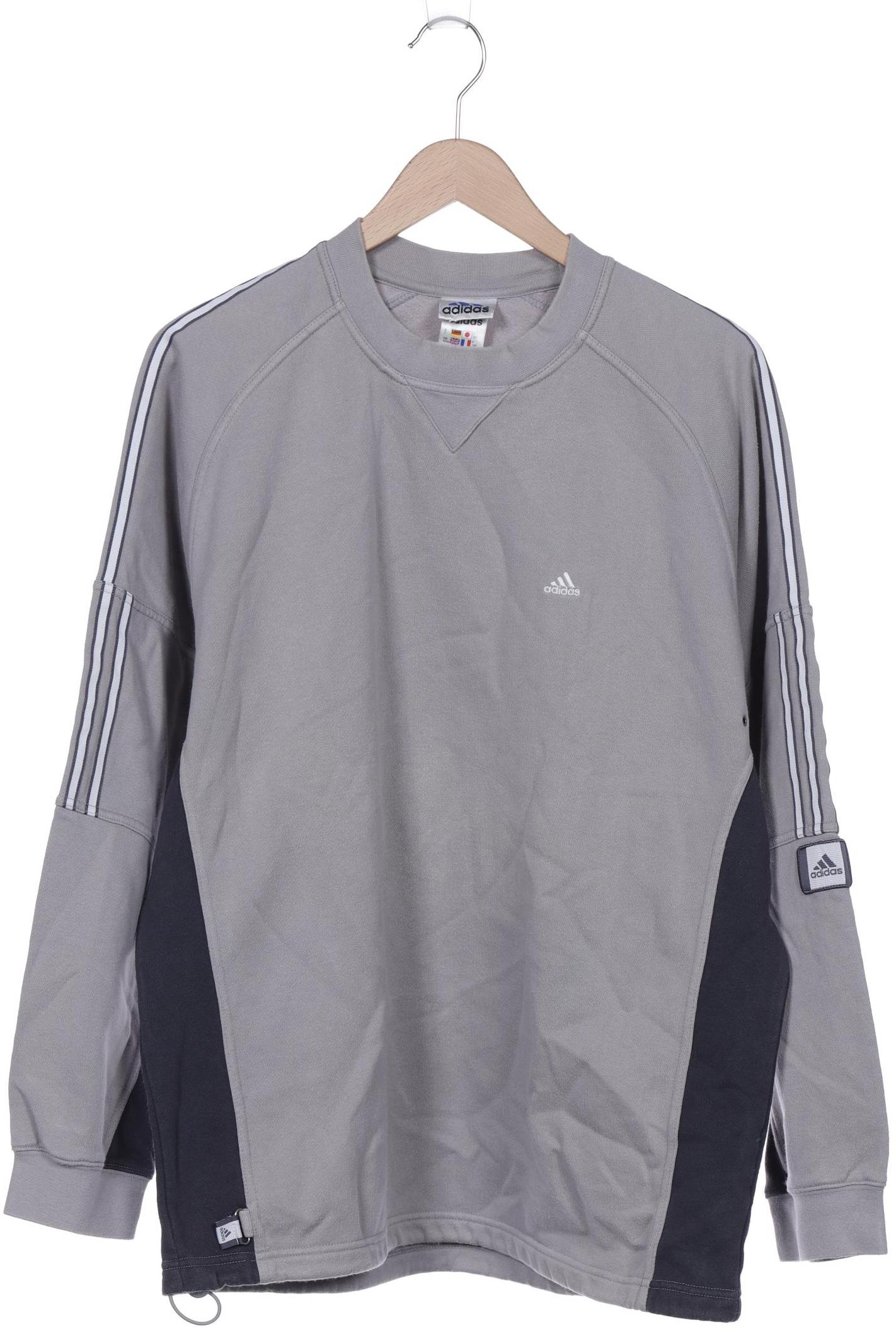 

adidas Damen Sweatshirt, grau, Gr. 42