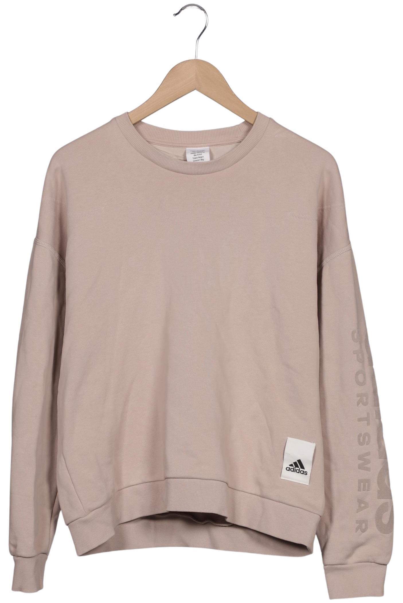

adidas Damen Sweatshirt, beige, Gr. 38