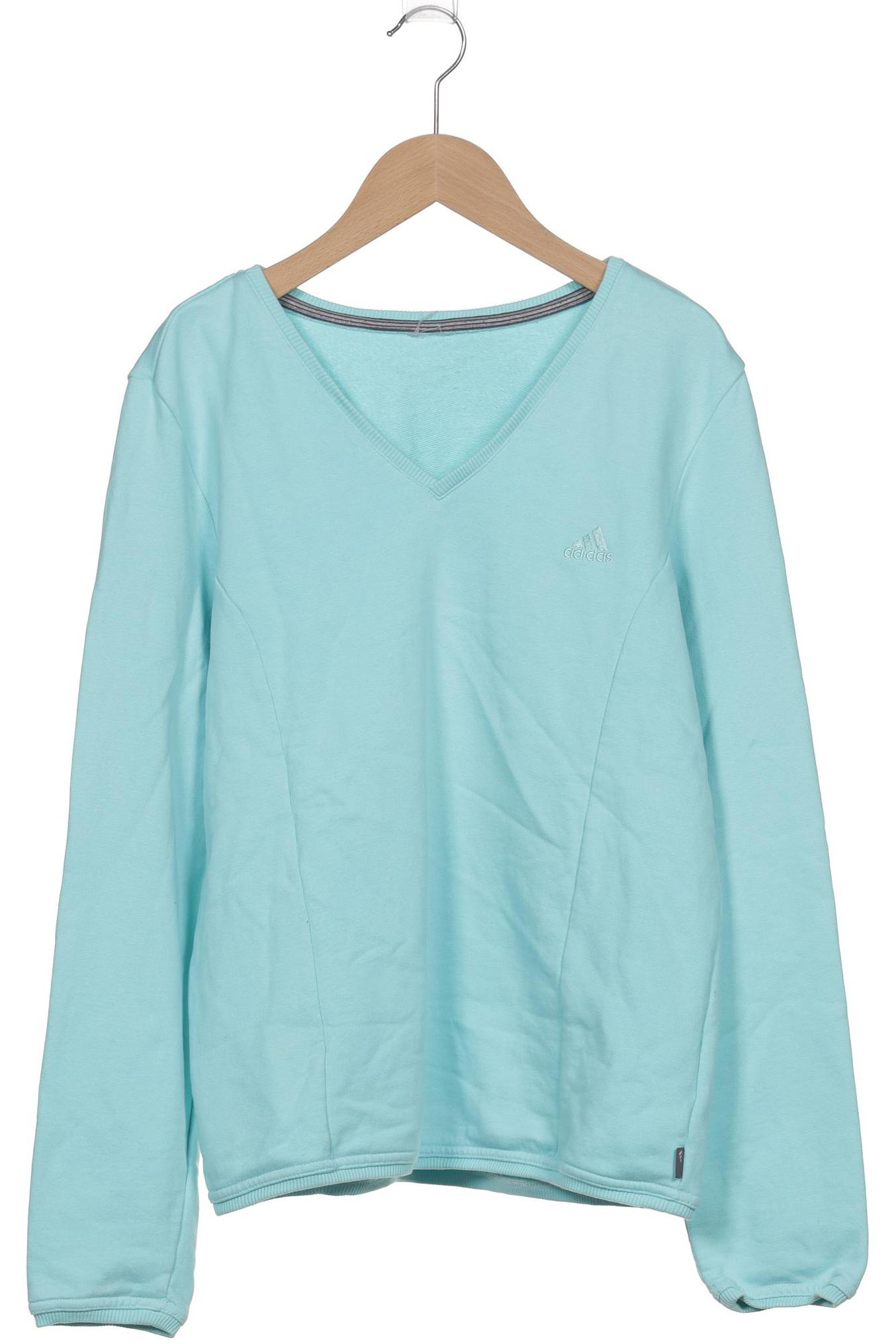 

adidas Damen Sweatshirt, hellblau, Gr. 38