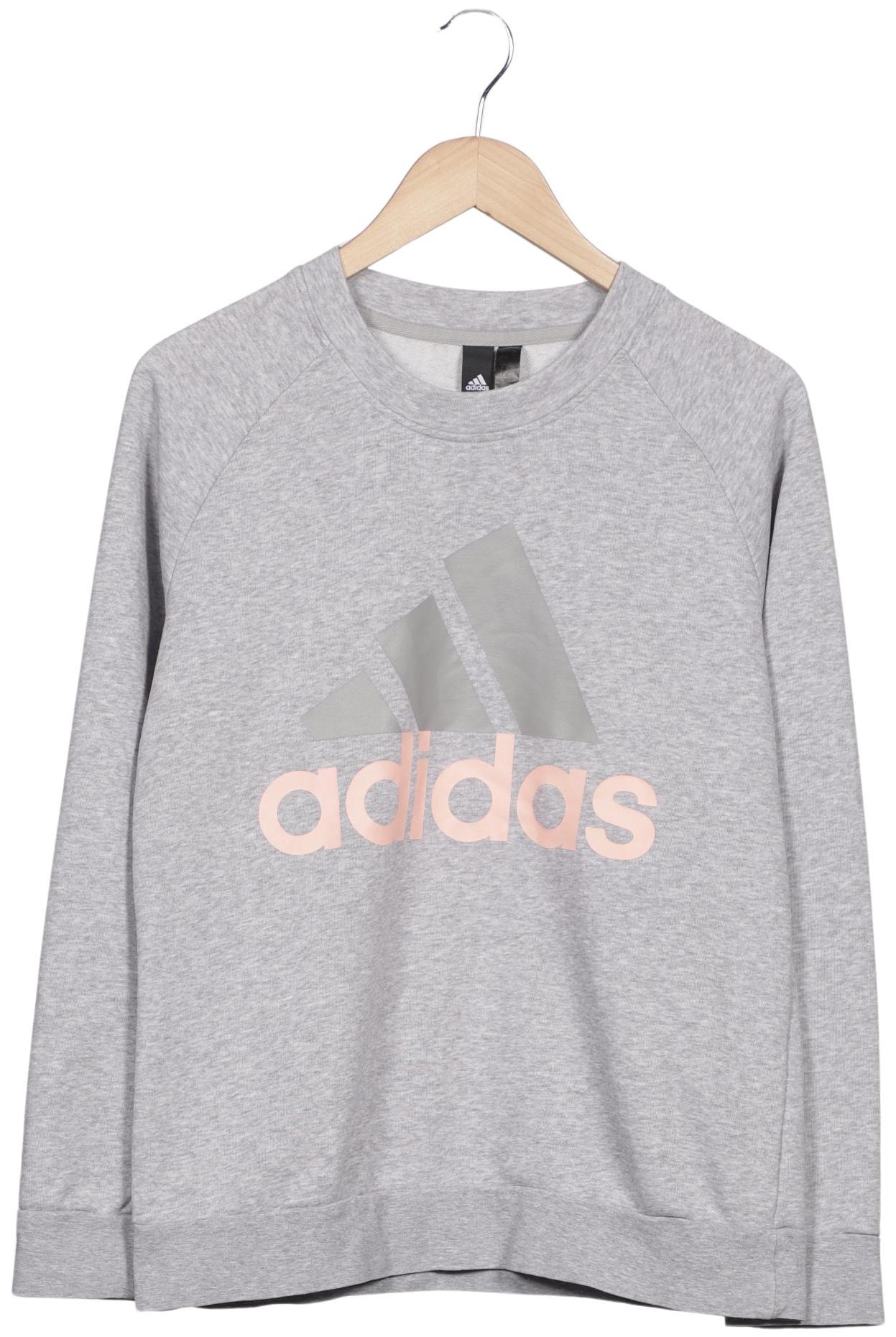 

adidas Damen Sweatshirt, grau, Gr. 42
