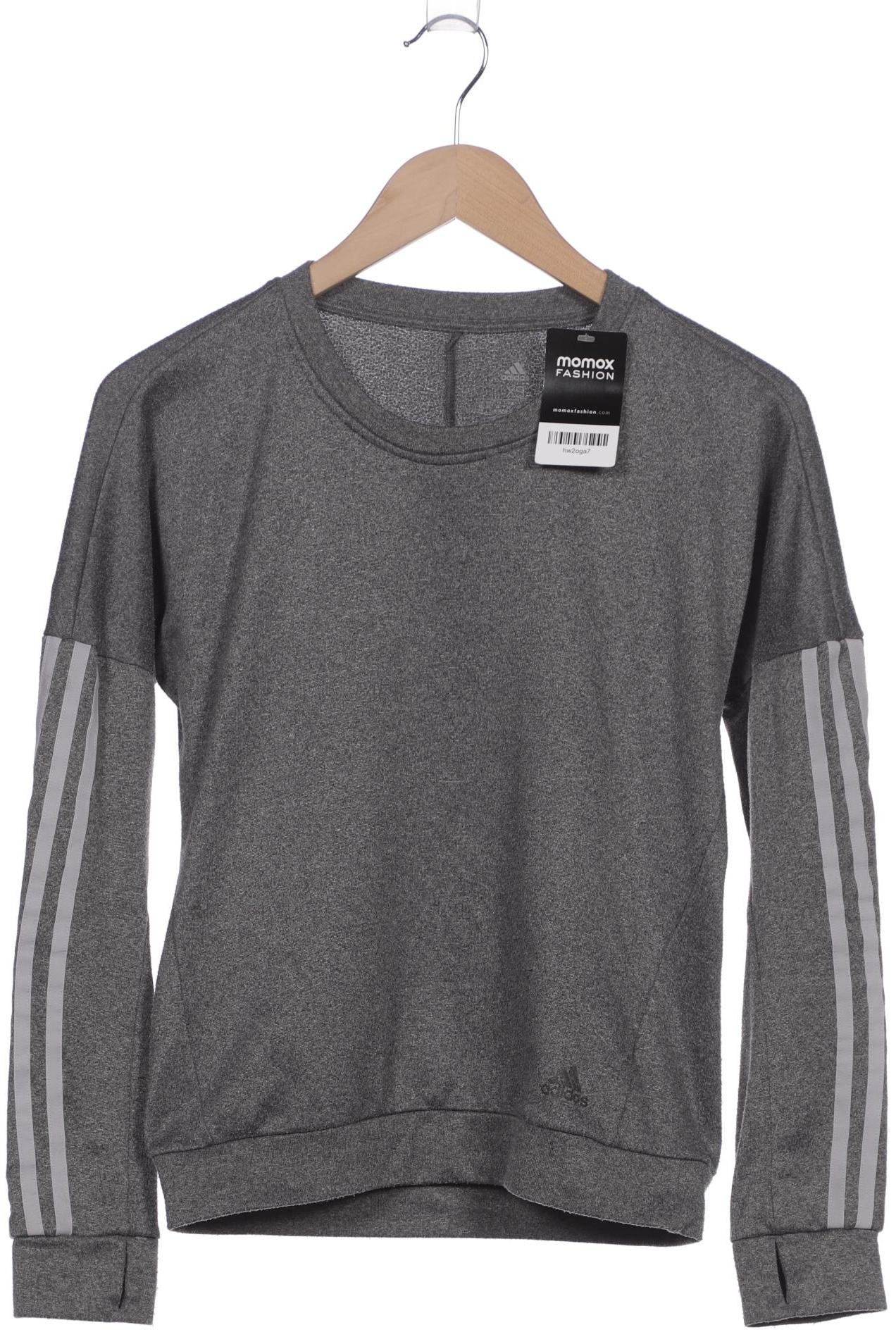 

adidas Damen Sweatshirt, grau, Gr. 34