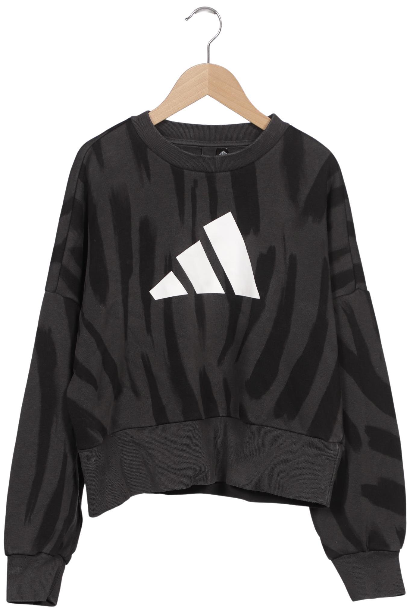 

adidas Damen Sweatshirt, grau, Gr. 34