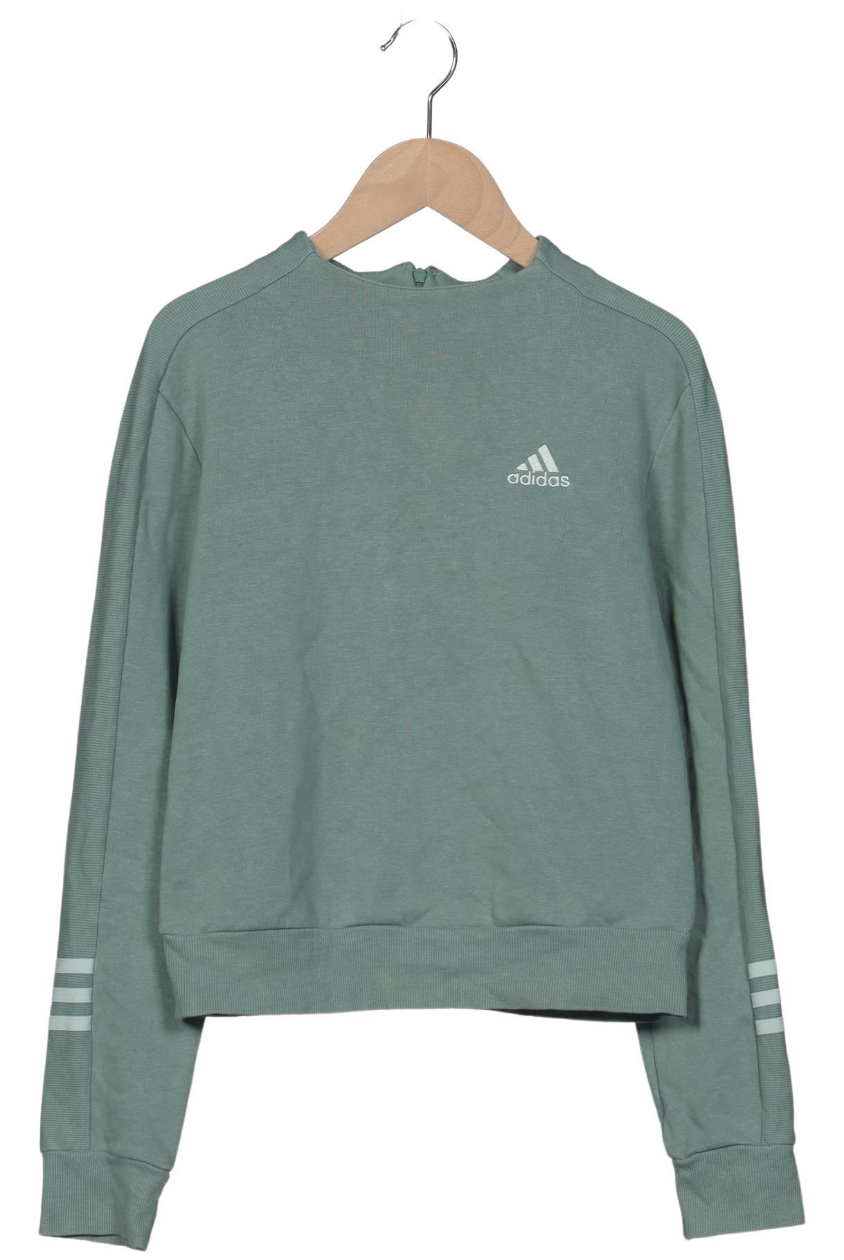 

adidas Damen Sweatshirt, grün, Gr. 34
