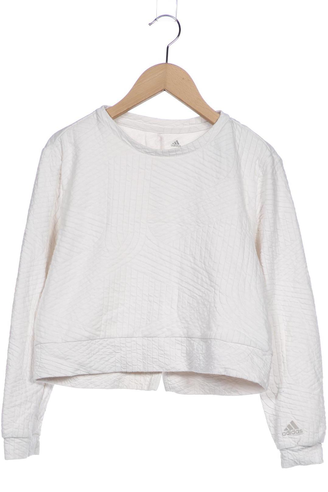 

adidas Damen Sweatshirt, weiß, Gr. 36