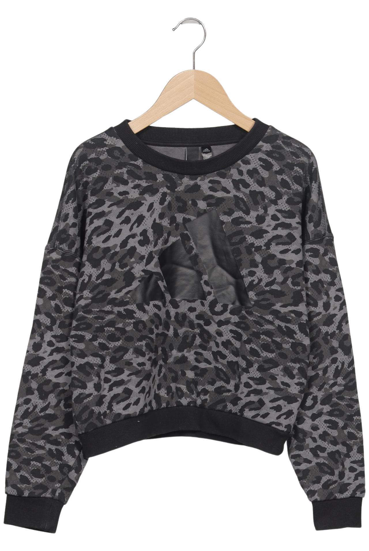 

adidas Damen Sweatshirt, grau, Gr. 34