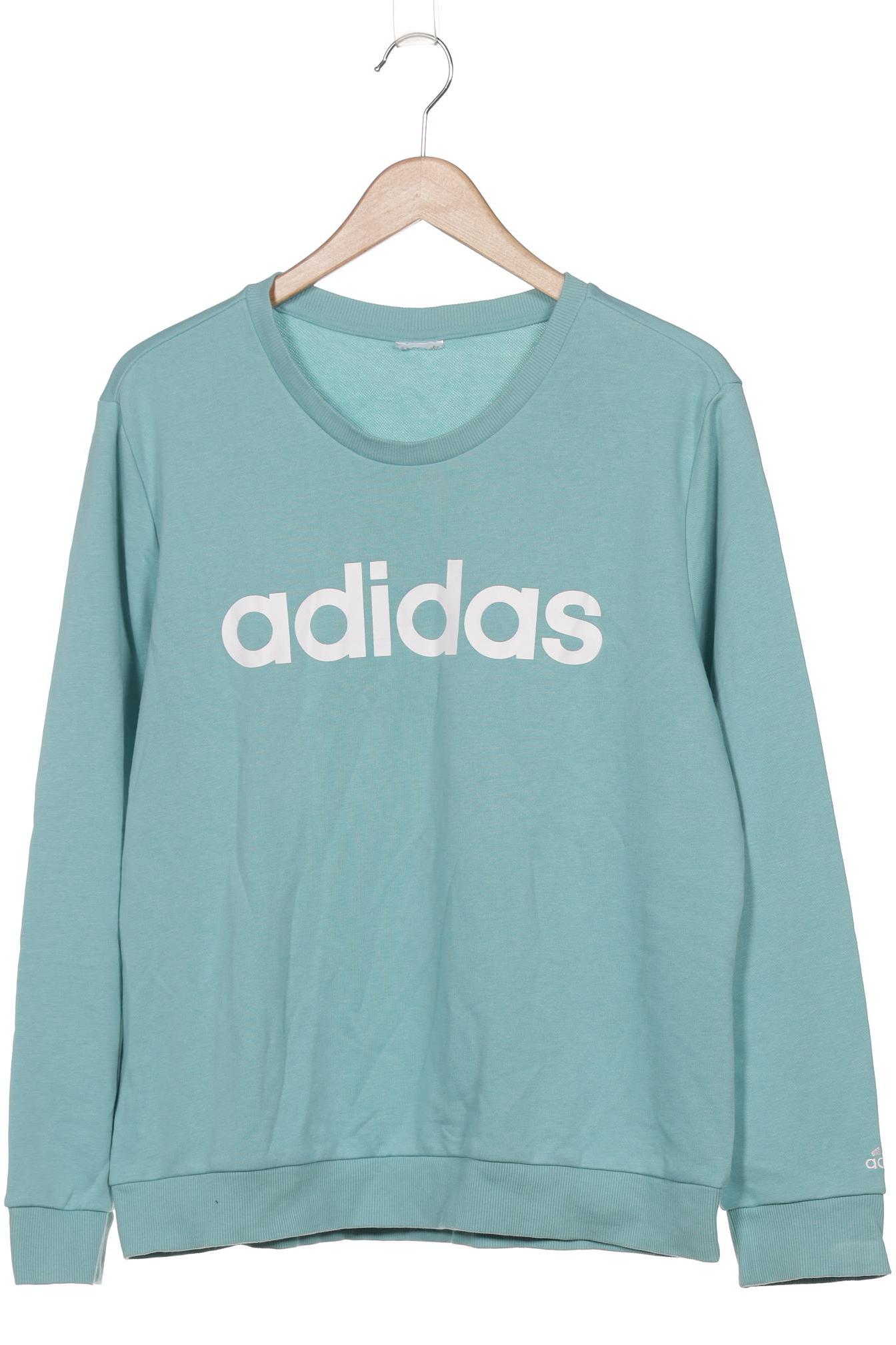 

adidas Damen Sweatshirt, hellblau, Gr. 44