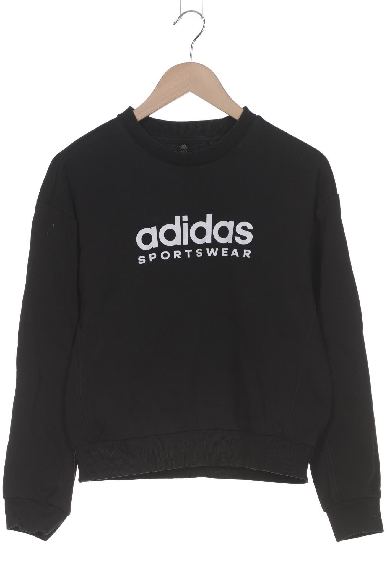 

adidas Damen Sweatshirt, schwarz, Gr. 34