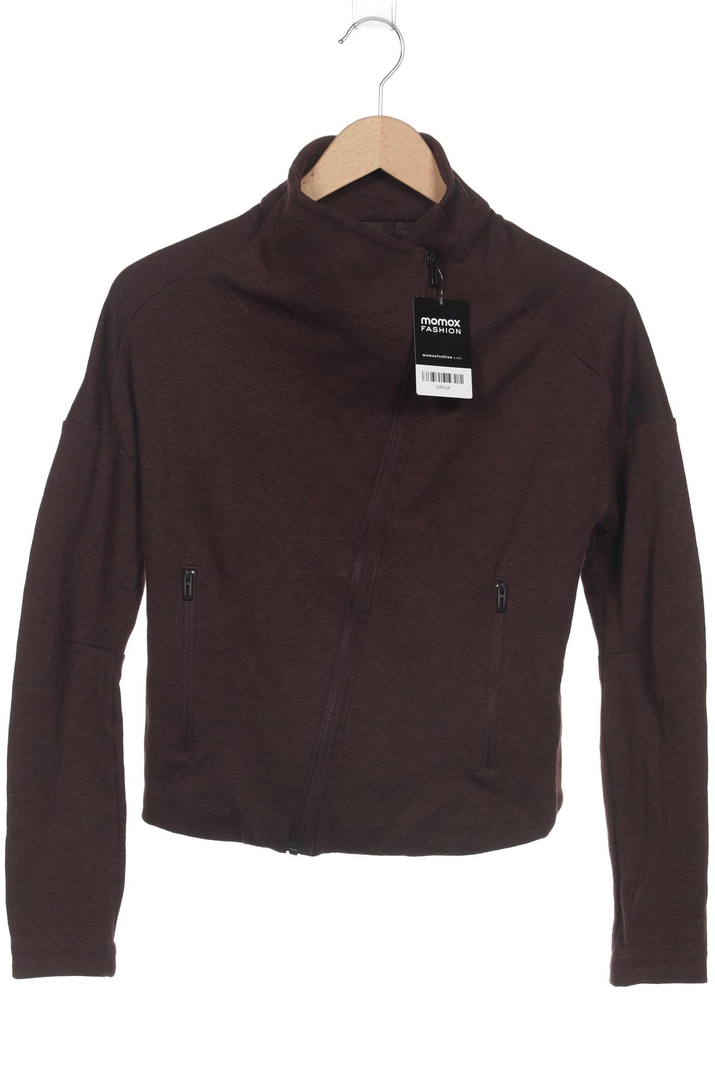 

adidas Damen Sweatshirt, braun, Gr. 34