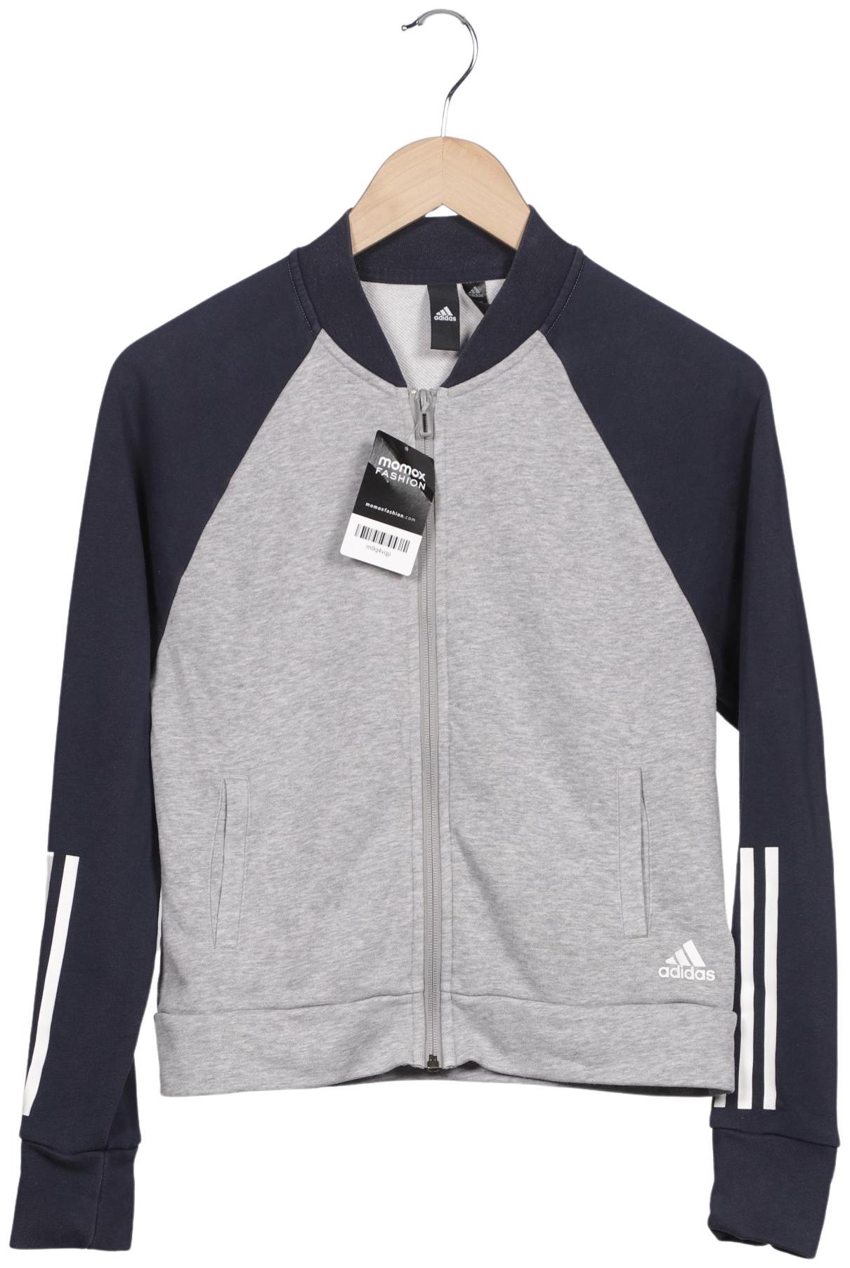 

adidas Damen Sweatshirt, grau, Gr. 34