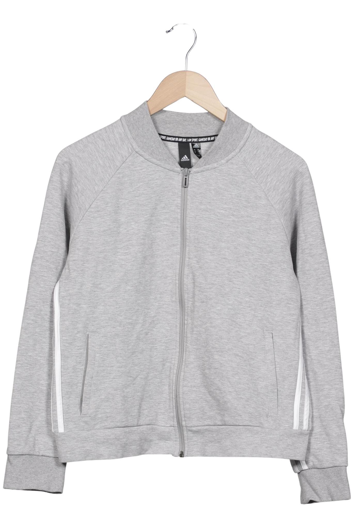 

adidas Damen Sweatshirt, grau, Gr. 42
