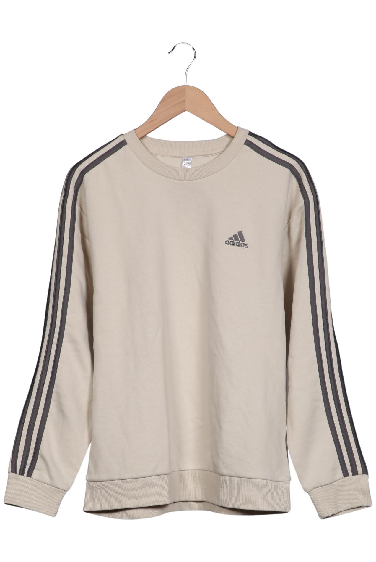 

adidas Damen Sweatshirt, beige, Gr. 42