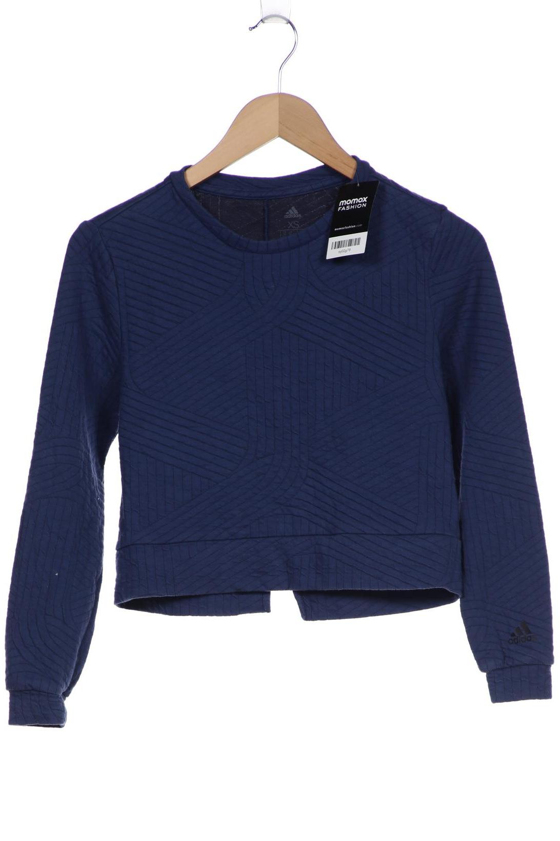 

adidas Damen Sweatshirt, blau, Gr. 34