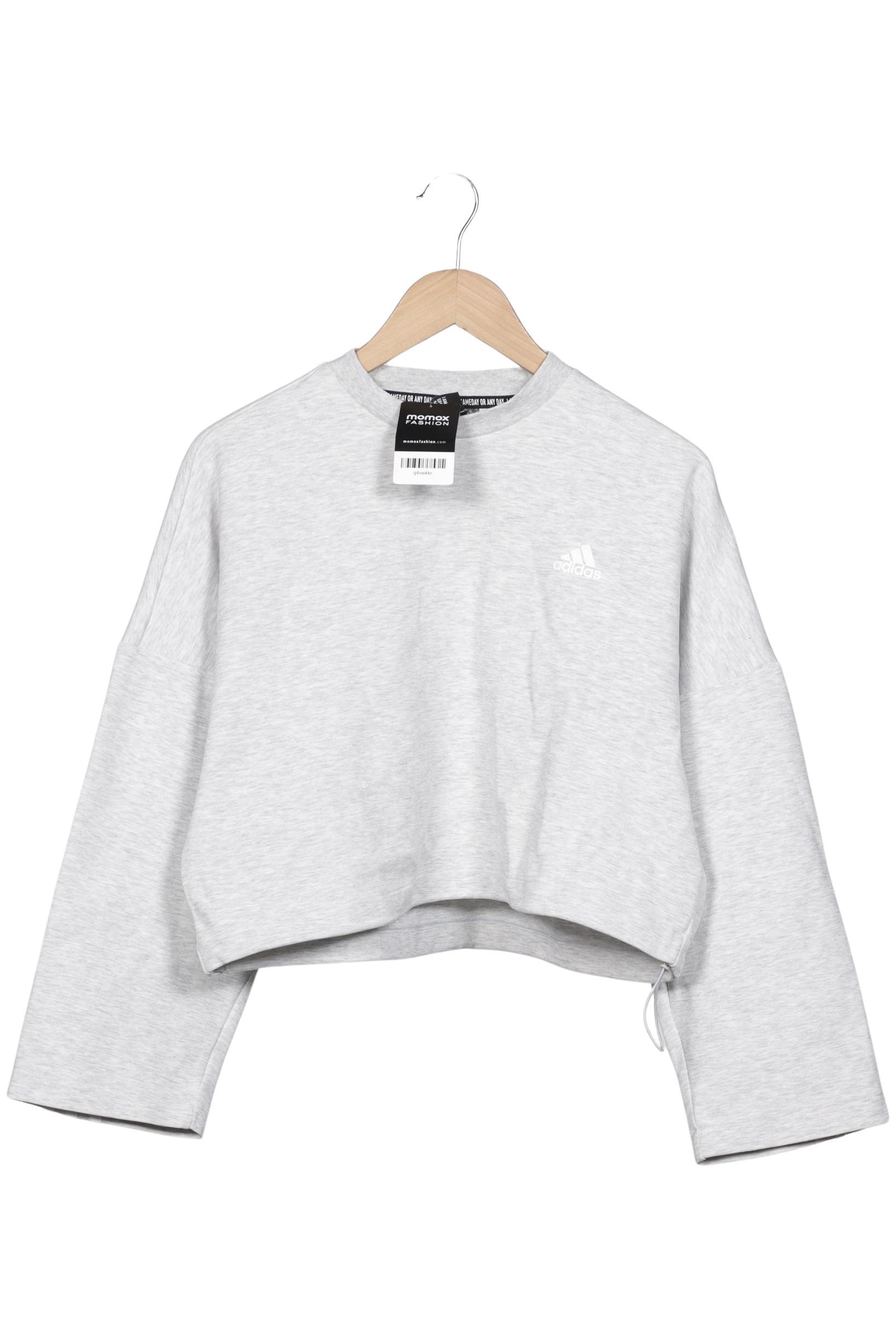 

adidas Damen Sweatshirt, grau, Gr. 38