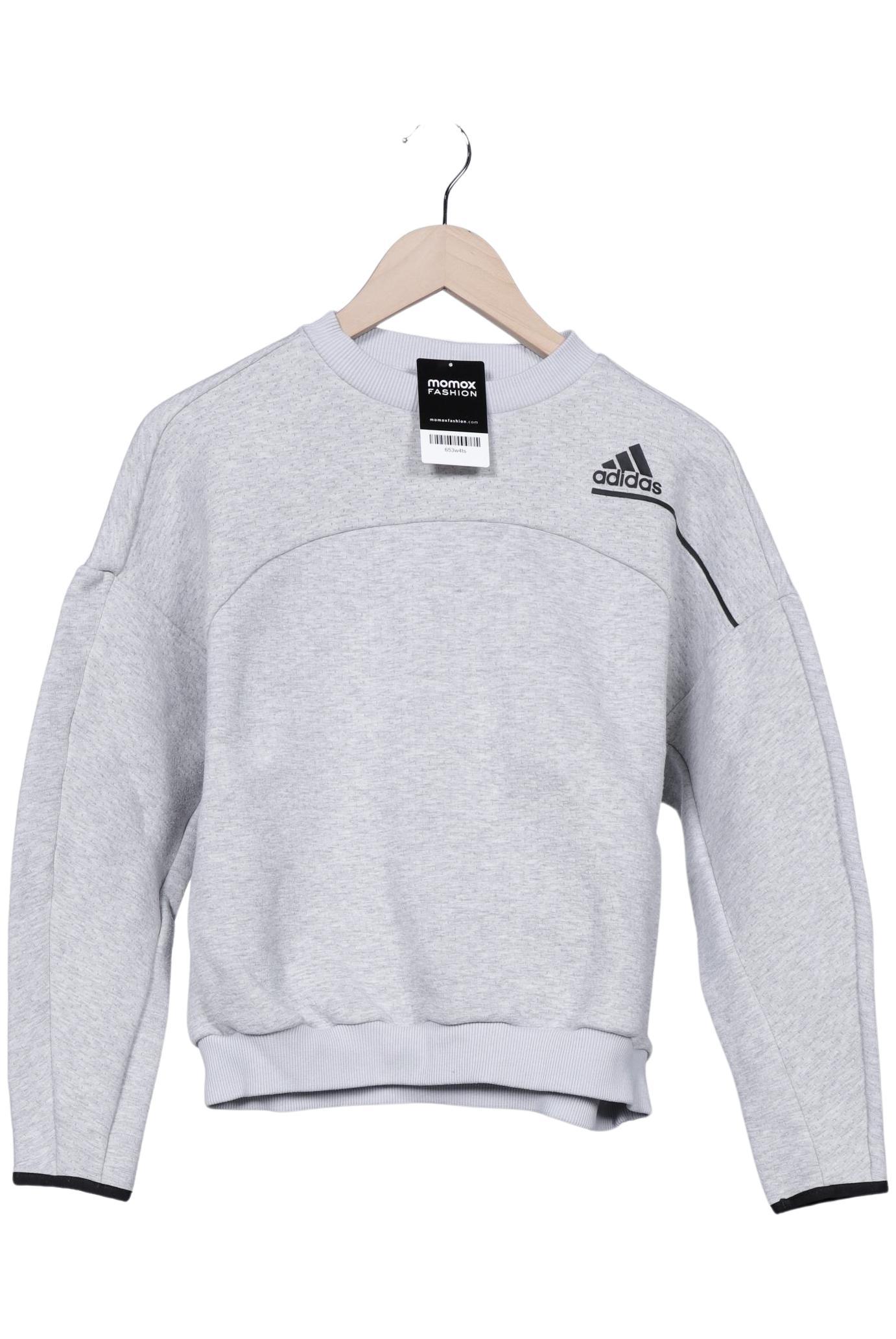 

adidas Damen Sweatshirt, grau, Gr. 38