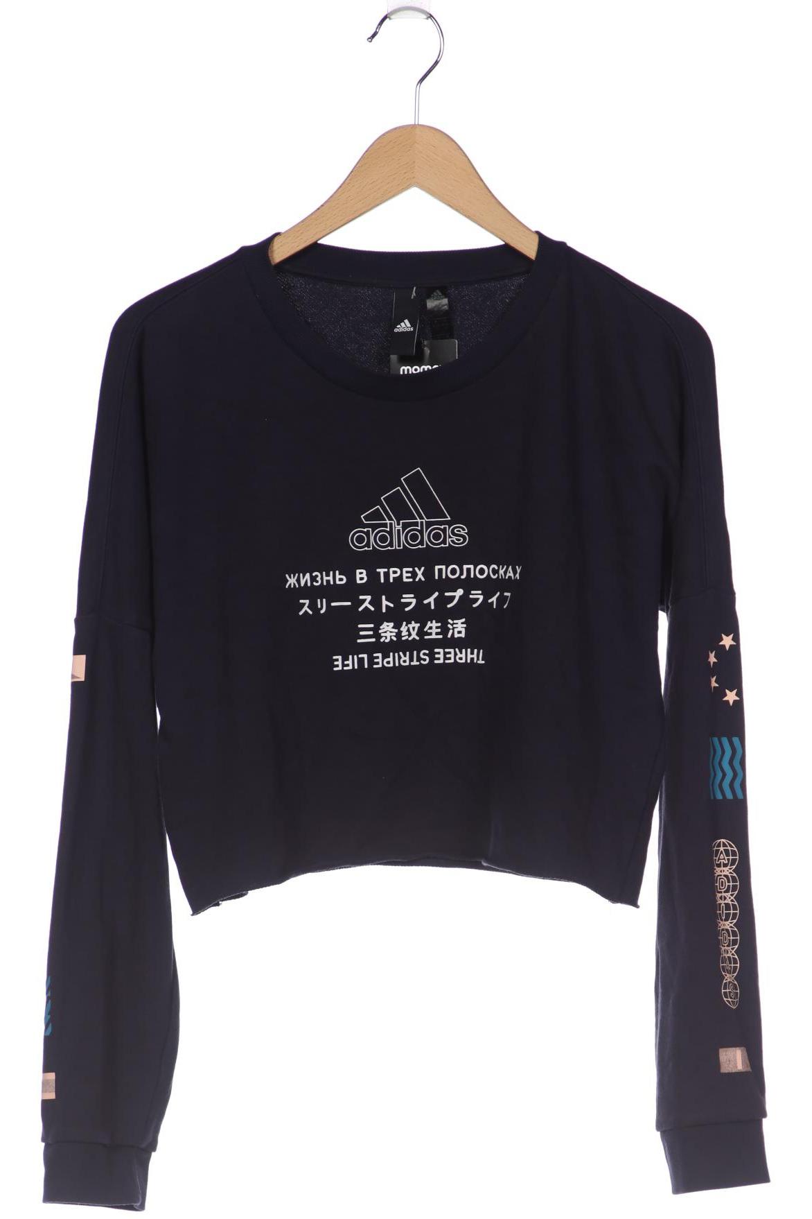 

adidas Damen Sweatshirt, marineblau, Gr. 34