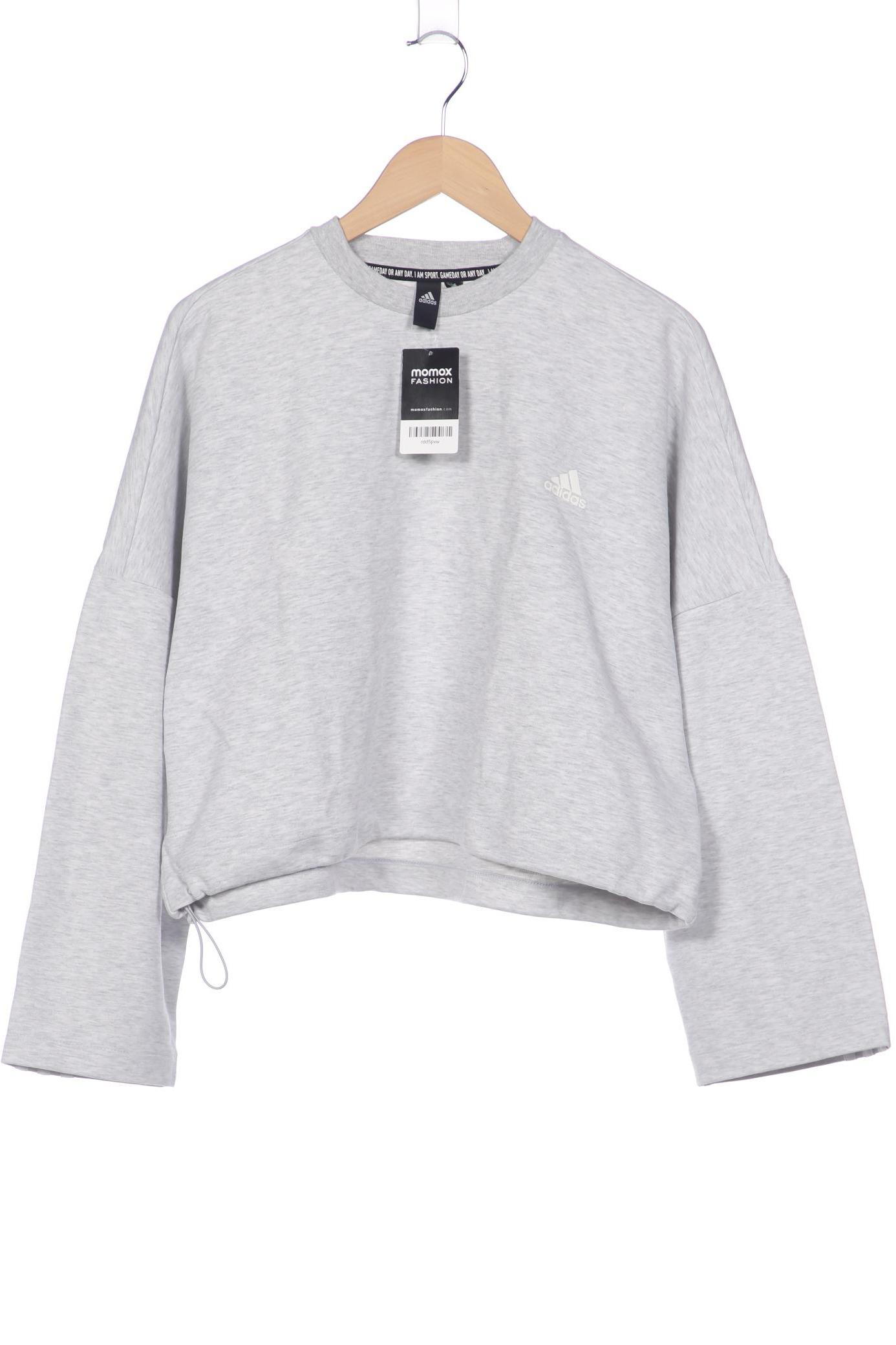 

adidas Damen Sweatshirt, grau, Gr. 44