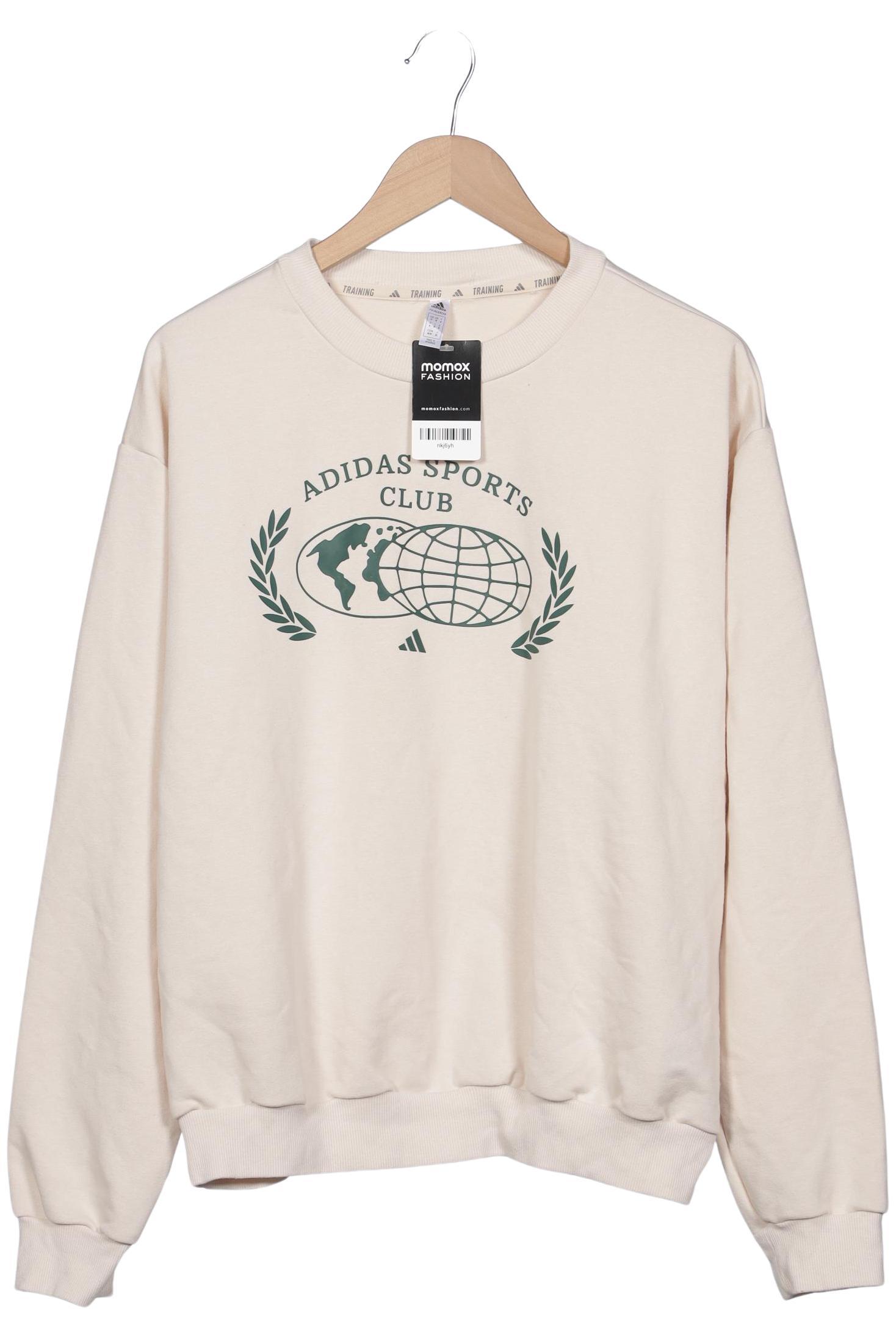 

adidas Damen Sweatshirt, beige, Gr. 38